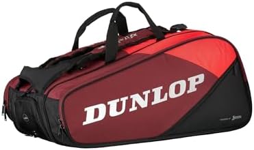 Сумка для тенниса Dunlop CX Performance на 12 ракеток с эргономичными straps и отделениями Dunlop