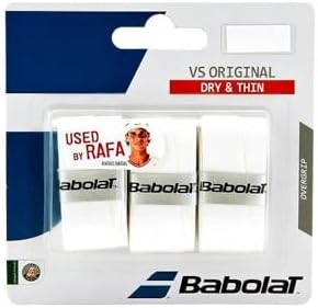 Грипсы VS Original X3 - очень тонкие, высокая абсорбция, легкость установки Babolat