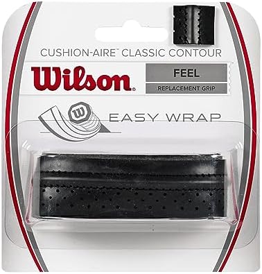 Грипса Wilson 2015 Cushion-Aire Classic Feel с приподнятым краем и улучшенным ощущением, Черная Wilson