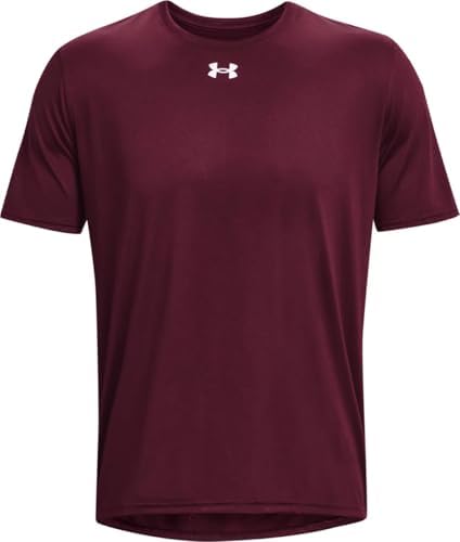 Under Armour Men's Team Tech Loose Cardinal Short Sleeve Shirt L Under Armour