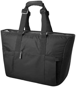 Сумка для тенниса Lifestyle Tote, из 100% переработанного полиэстера, на 2 ракетки, черная Wilson