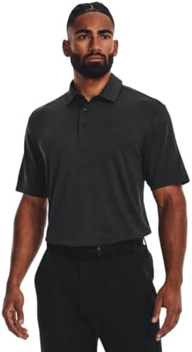 Under Armour Men's Playoff Polo 3.0, (001) Black/Jet Gray/Black, X-Large Under Armour