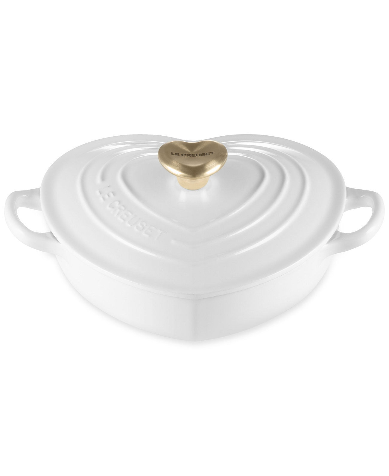 Чугунное сердце 1,25 л: форма, большая емкость, легкое мытье Le Creuset