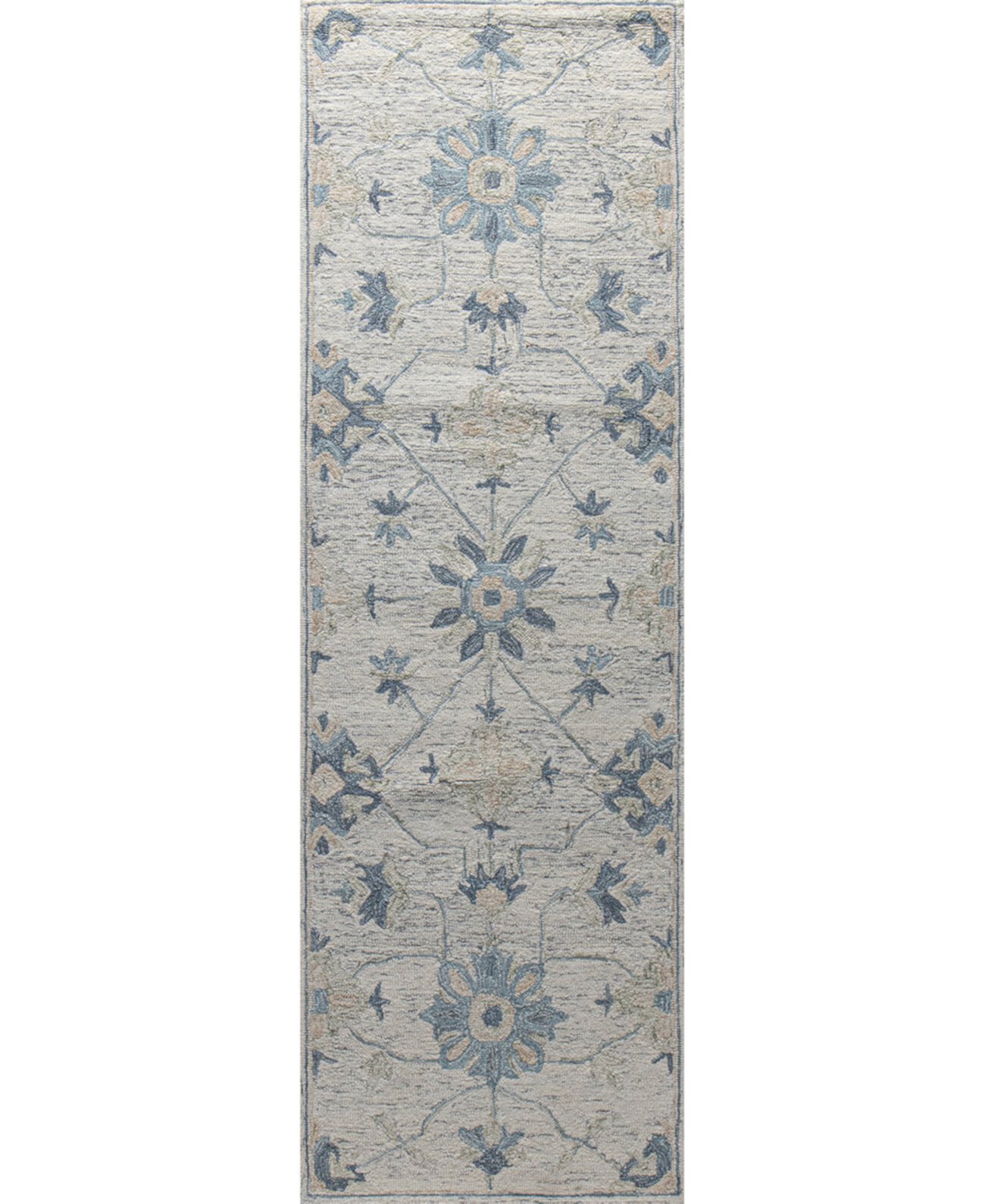 Коврик Taron AL306 76 см x 244 см, геометрический узор, шерсть BB Rugs