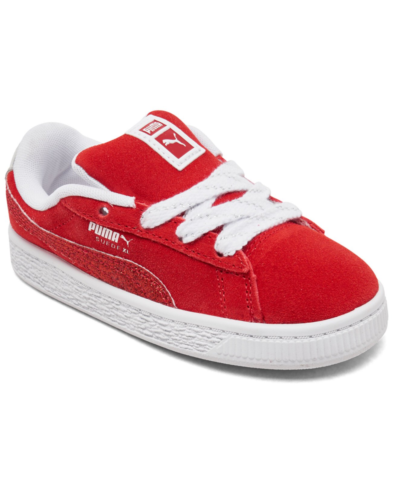 Toddler Girls Suede XL Holiday Glitz Skate Casual Sneakers from Finish Line Puma