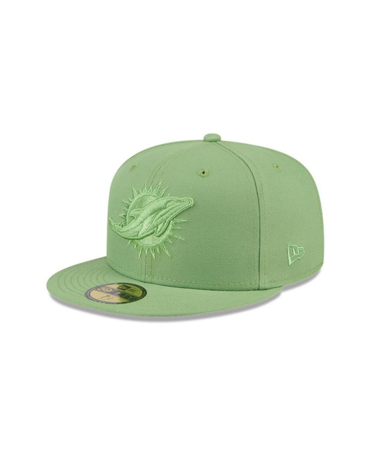 Мужская кепка Miami Dolphins Color Pack 59FIFTY, зеленая, 100% полиэстер New Era