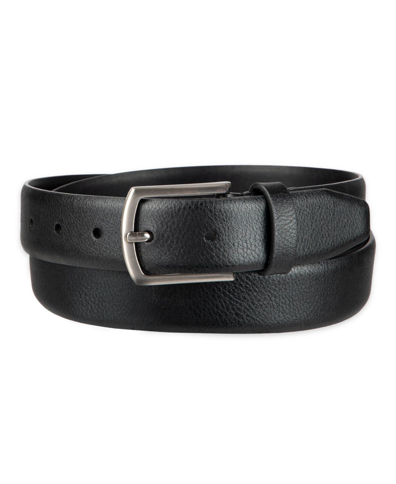 Men's Pebble Grain Feather Edge Dress Belt Alfani