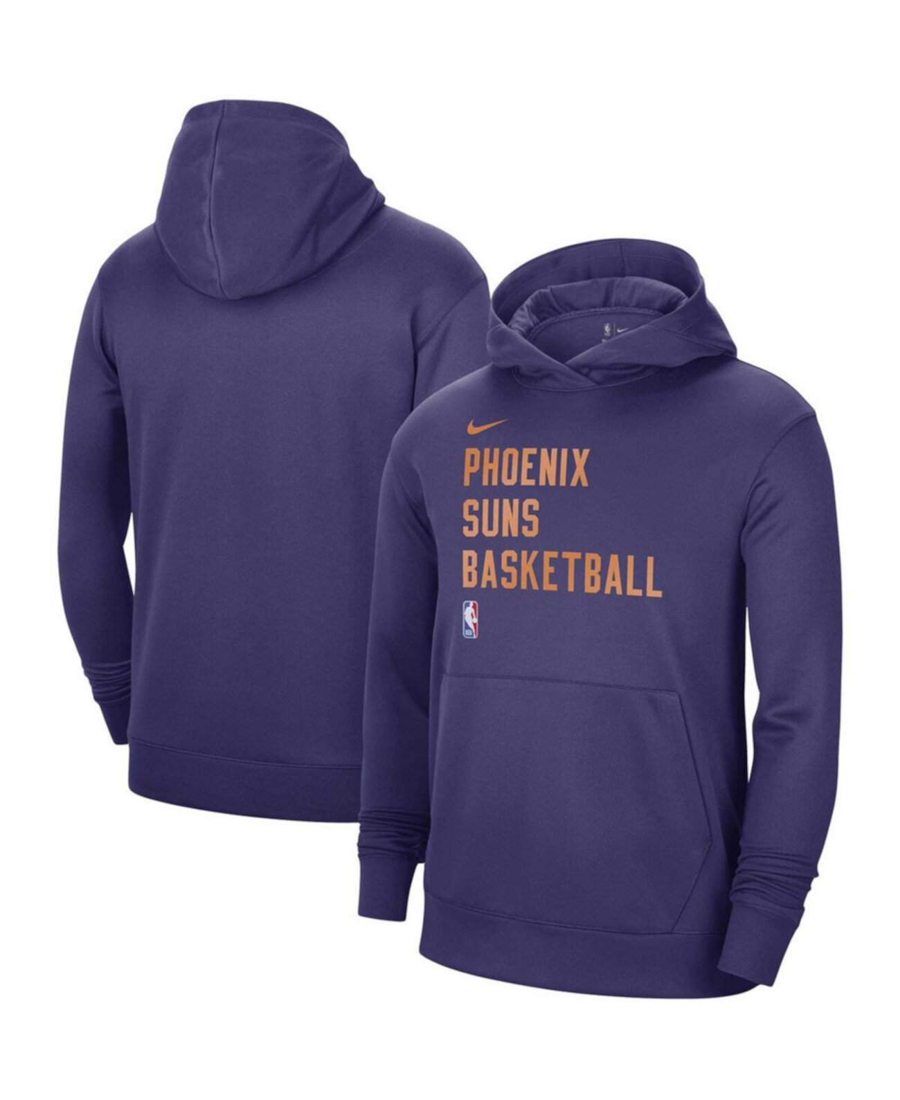 Худи Nike для мужчин и женщин Phoenix Suns 2023/24 с технологией Dri-FIT, лёгкий и удобный Nike