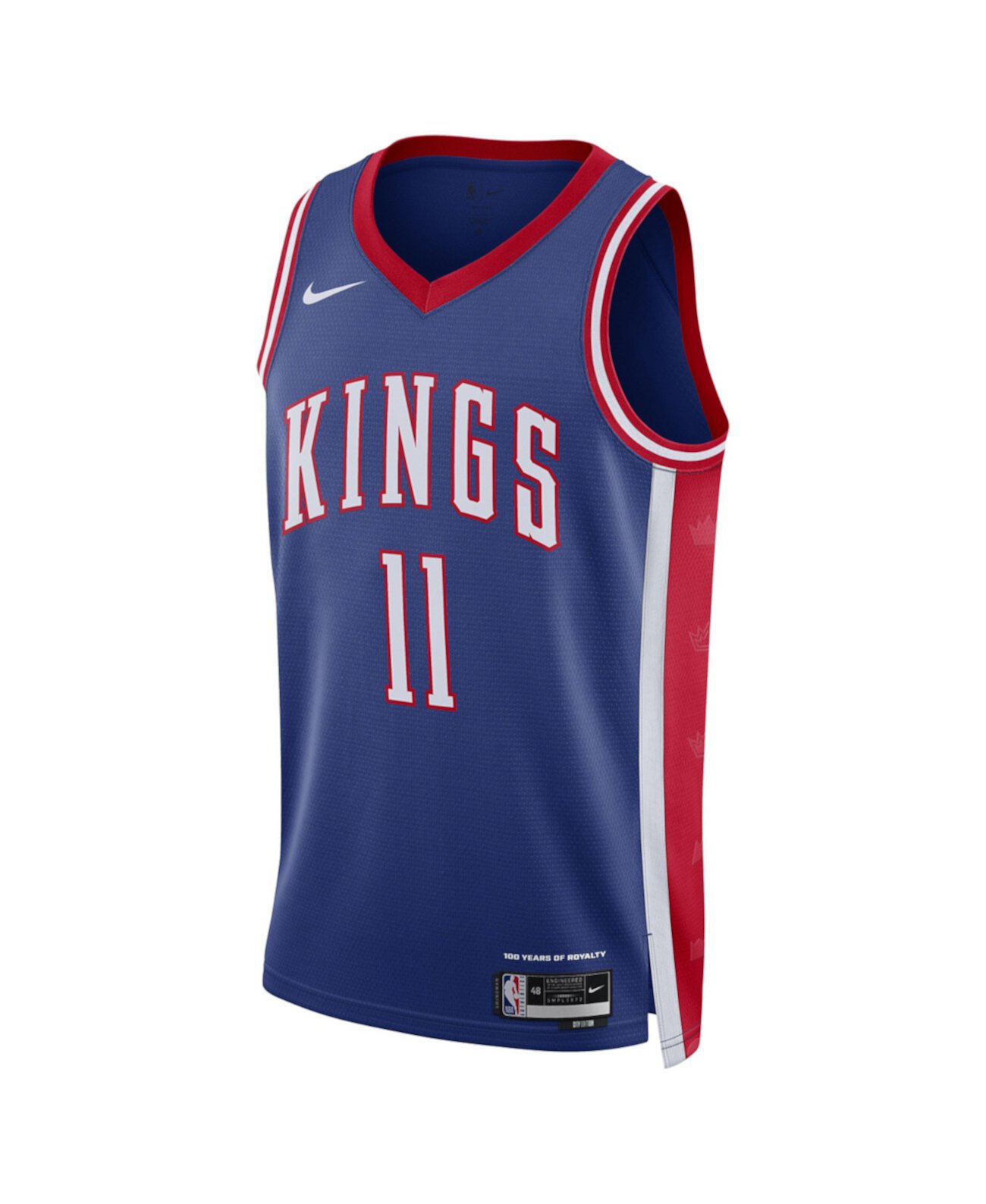 Мужская и женская синяя юбка Swingman с Домантасом Сабонисом Sacramento Kings 2024/25 City Edition Nike