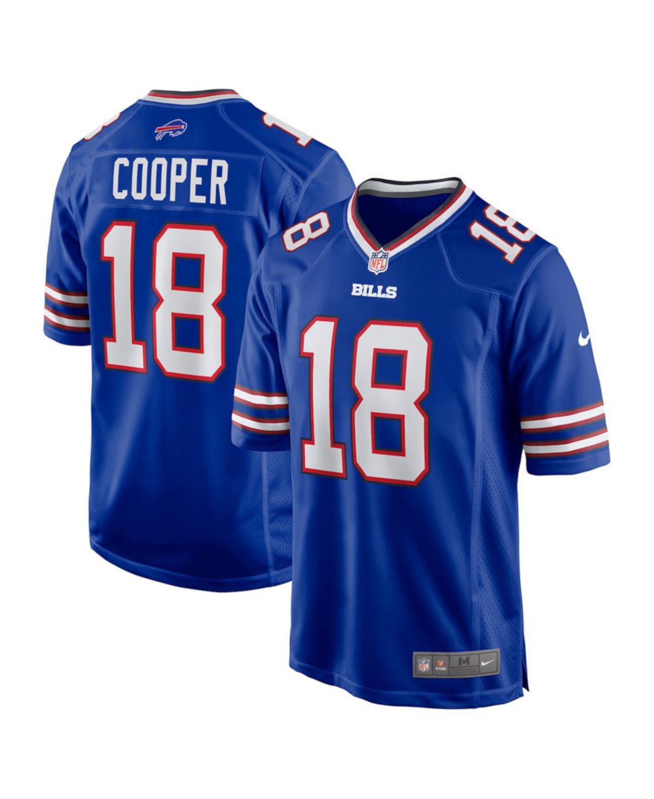 Мужская игровая футболка свободного кроя Amari Cooper Buffalo Bills, 100% полиэстер Nike