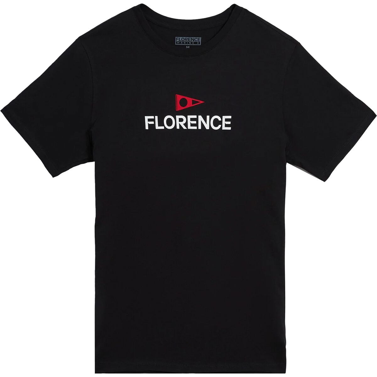 Футболка Lockup Logo Organic от Florence Marine X из 100% хлопка, стандартная посадка Florence Marine X