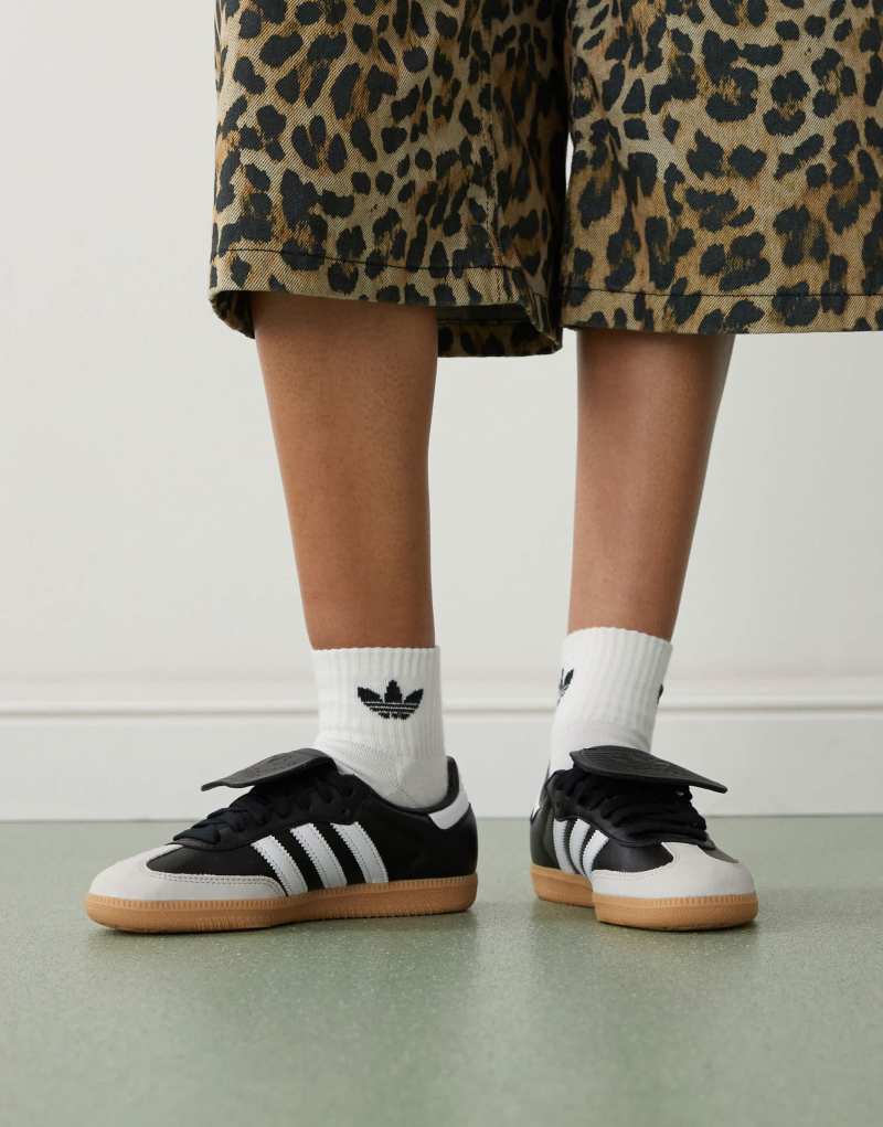 adidas Originals Samba LT sneakers in black and white Adidas