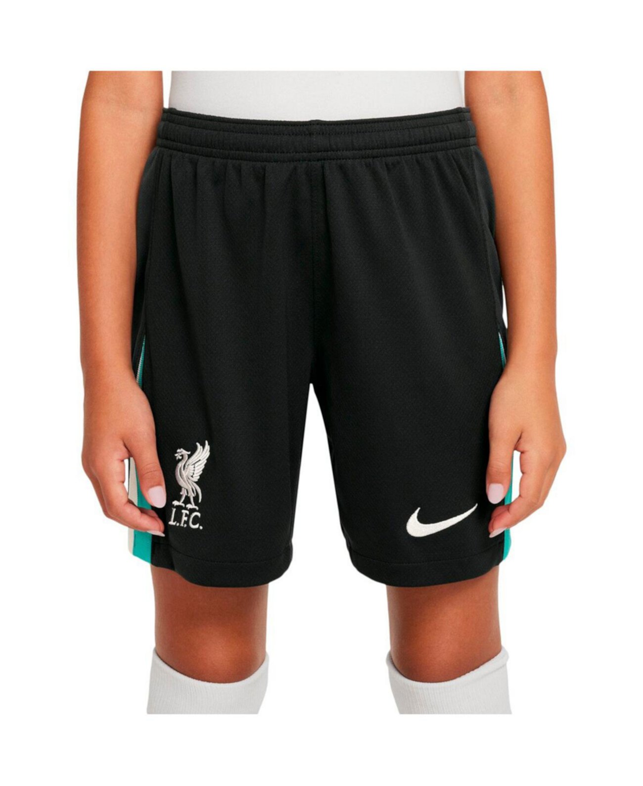 Big Boys and Girls Navy Liverpool 2024/25 Away Stadium Shorts Nike