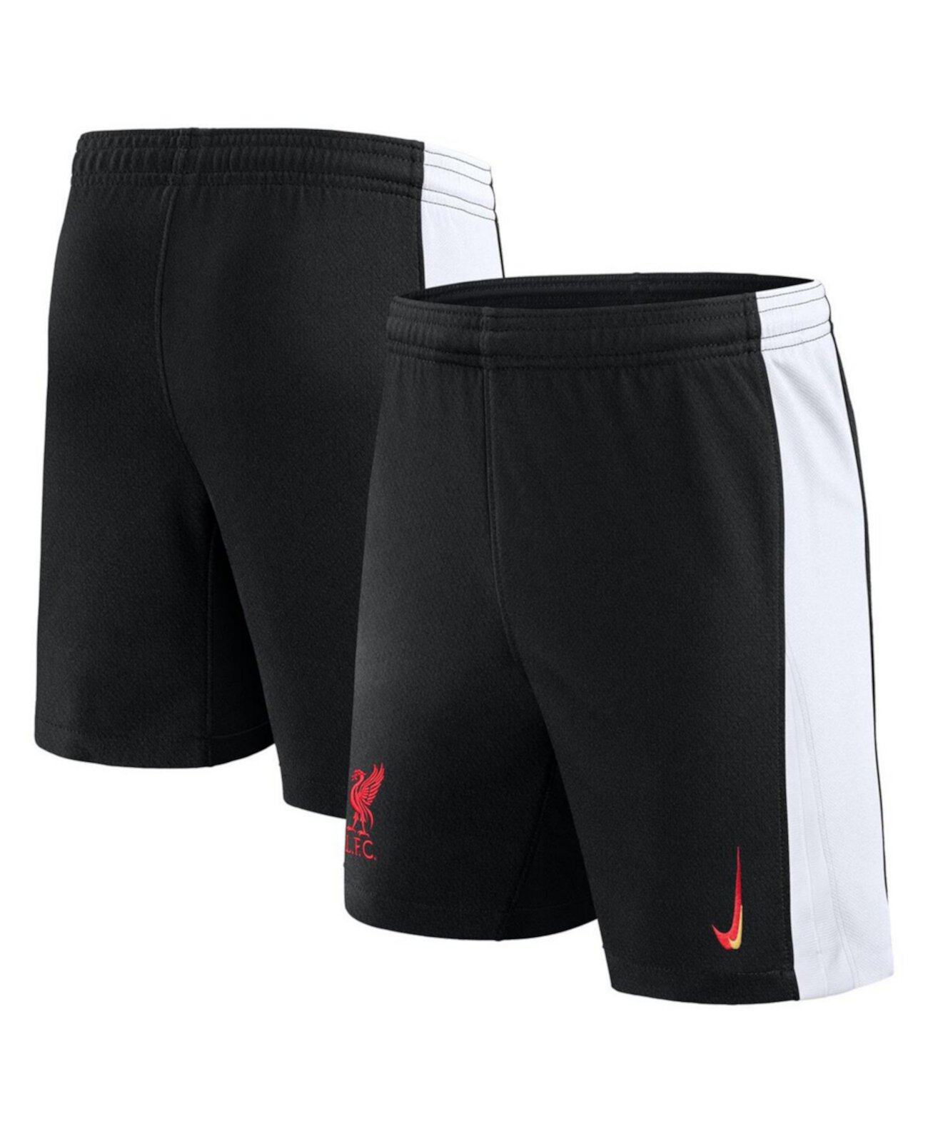 Big Boys and Girls Black Liverpool 2024/25 Third Stadium Shorts Nike