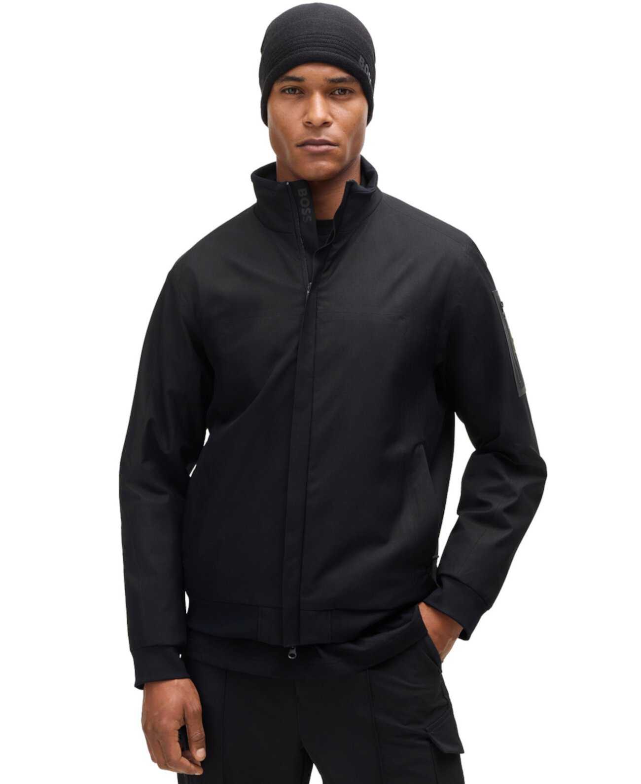 Men's Water-Repellent Bomber Jacket Boss