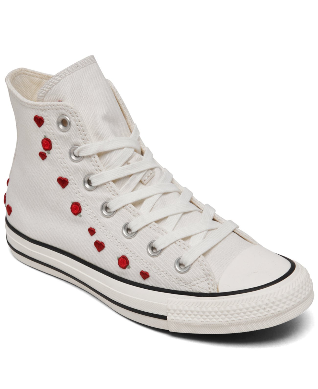 Женские кроссовки Converse Chuck Taylor All Star Love Me с высоким верхом и вышивкой Converse