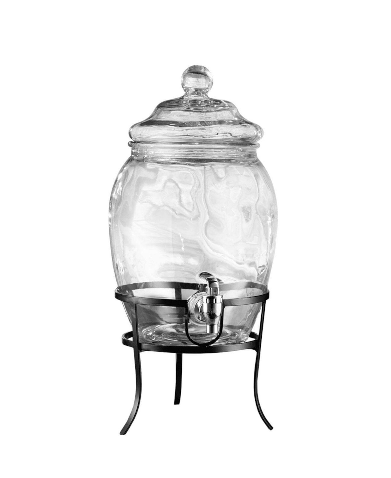 Fortuna 2 Gallon Beverage Dispenser with Metal Stand Style Setter