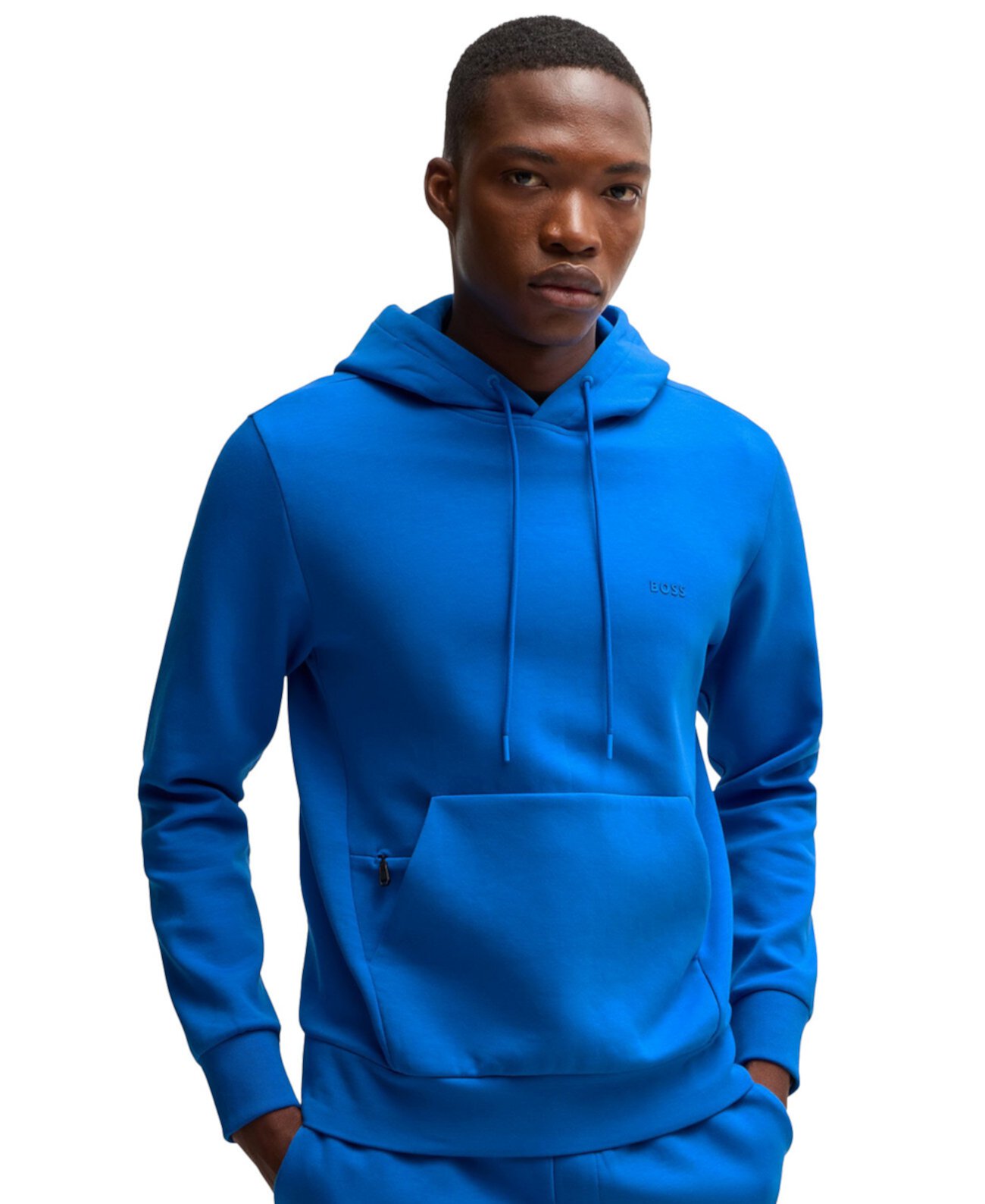 Men's Logo Regular-fit Hoodie BOSS