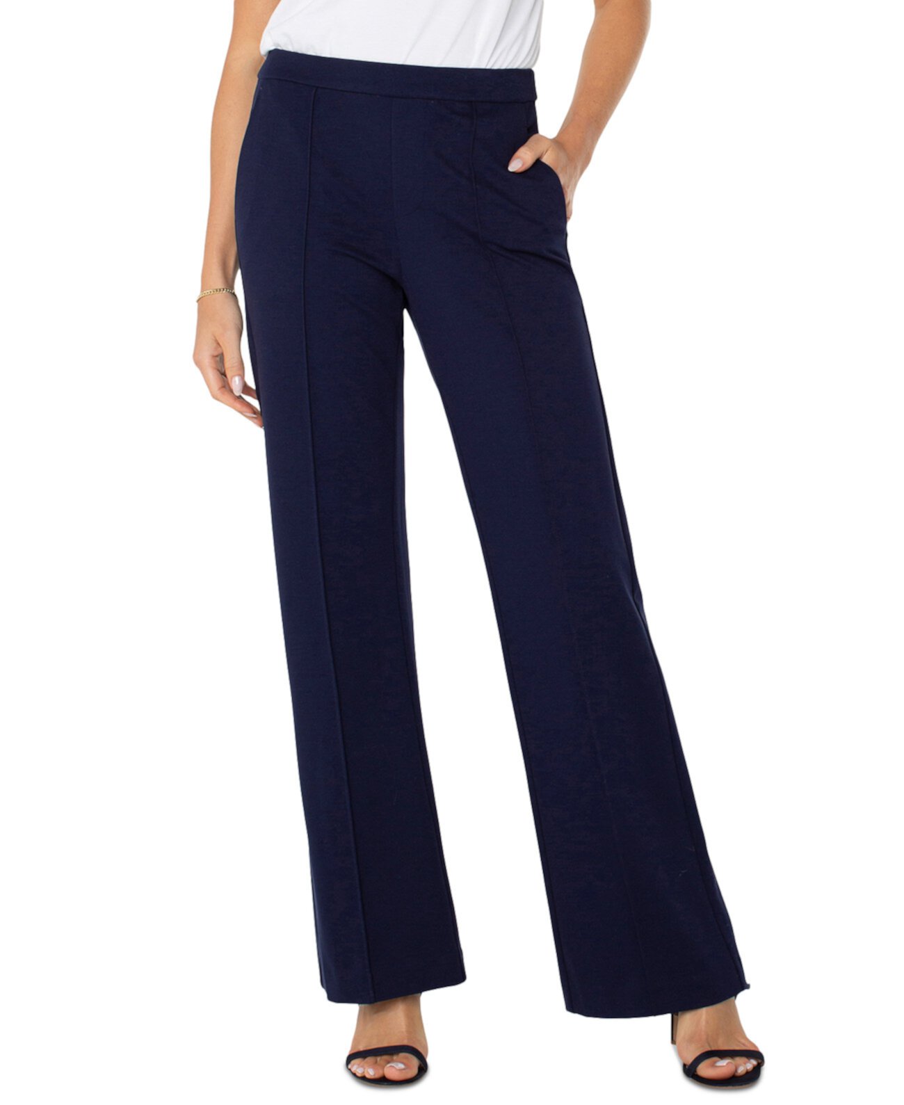 Women's Pull-On Wide-Leg Pants Liverpool Los Angeles