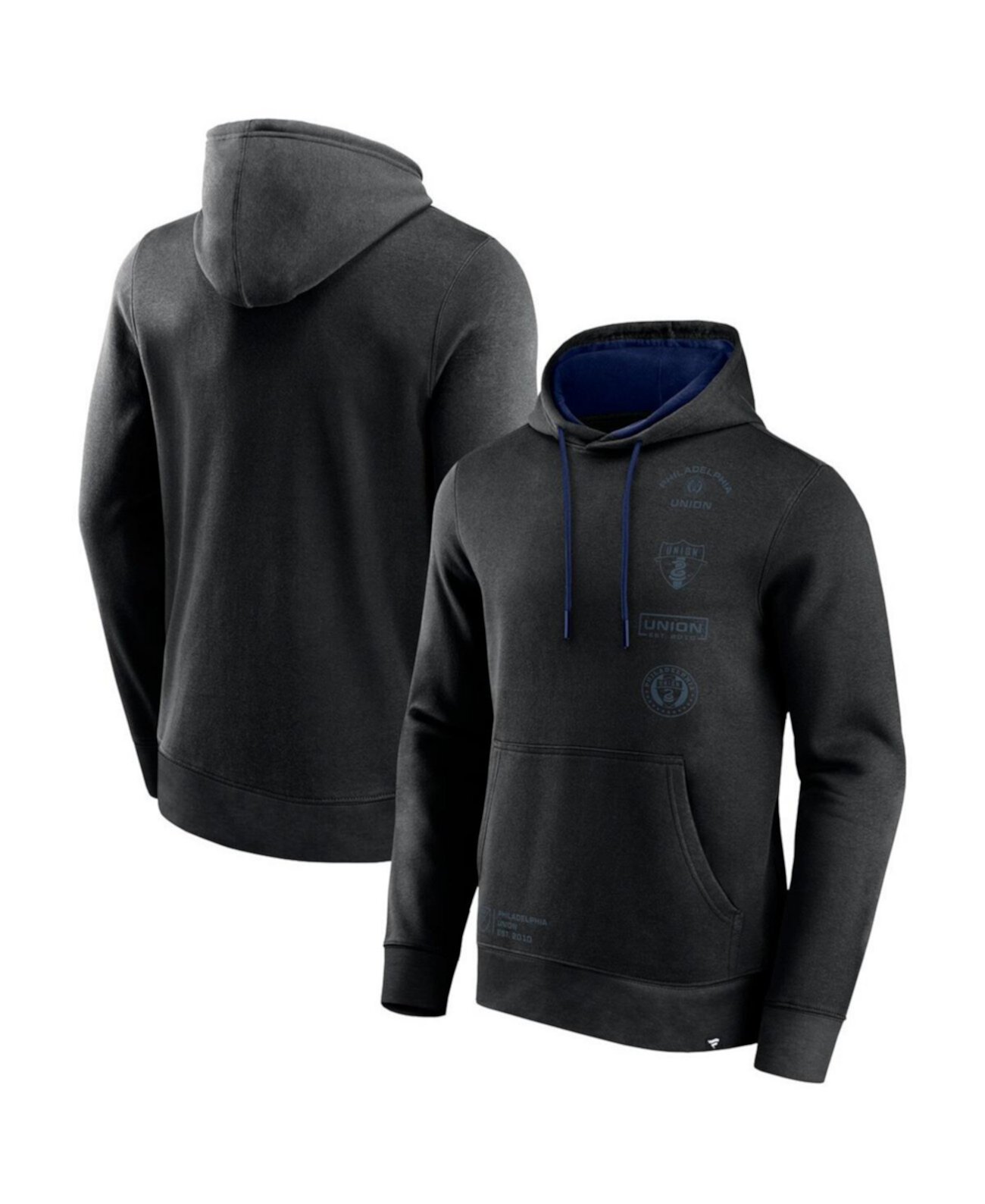 Men's Black Philadelphia Union Halftime Pullover Hoodie Fanatics