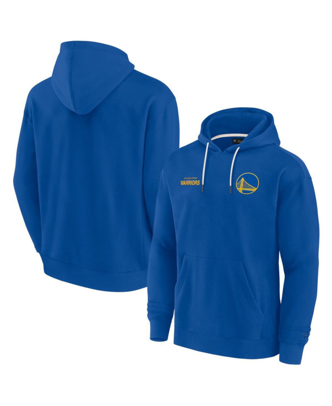 Men's and Women's Royal Golden State Warriors Elements Super Soft Fleece Pullover Hoodie Fanatics