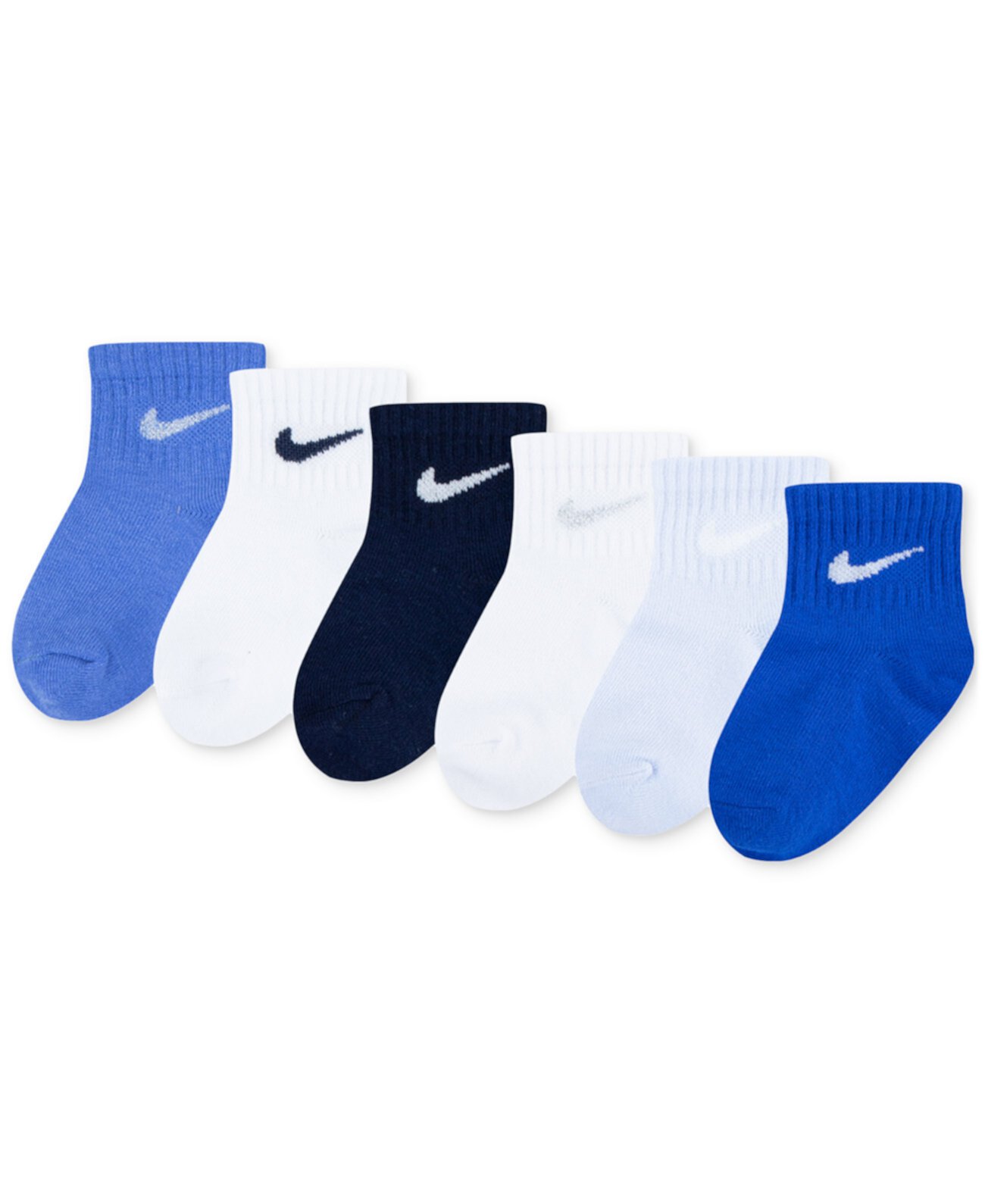 Baby and Toddler Logo Socks, Pack of 6 Nike