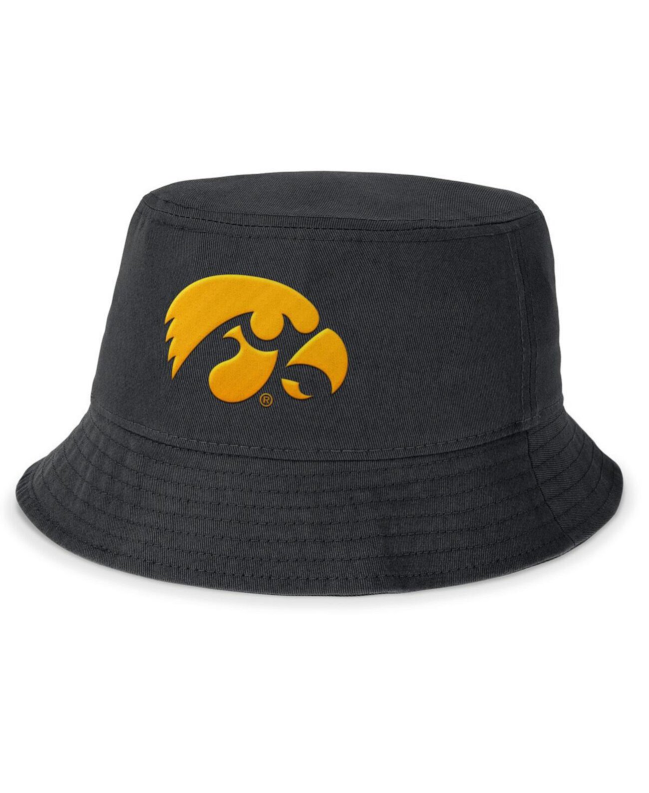 Men's Black Iowa Hawkeyes Local Apex Bucket Hat Nike