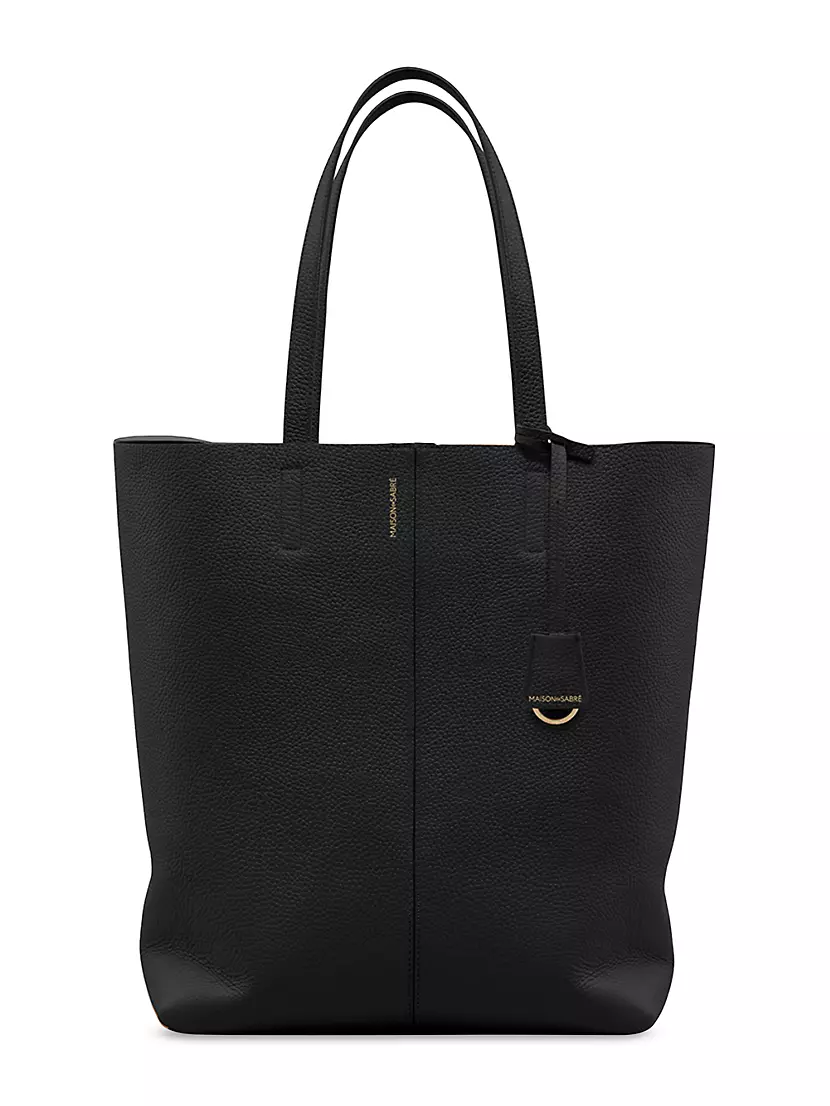 Tall Leather Soft Tote Maison de Sabre