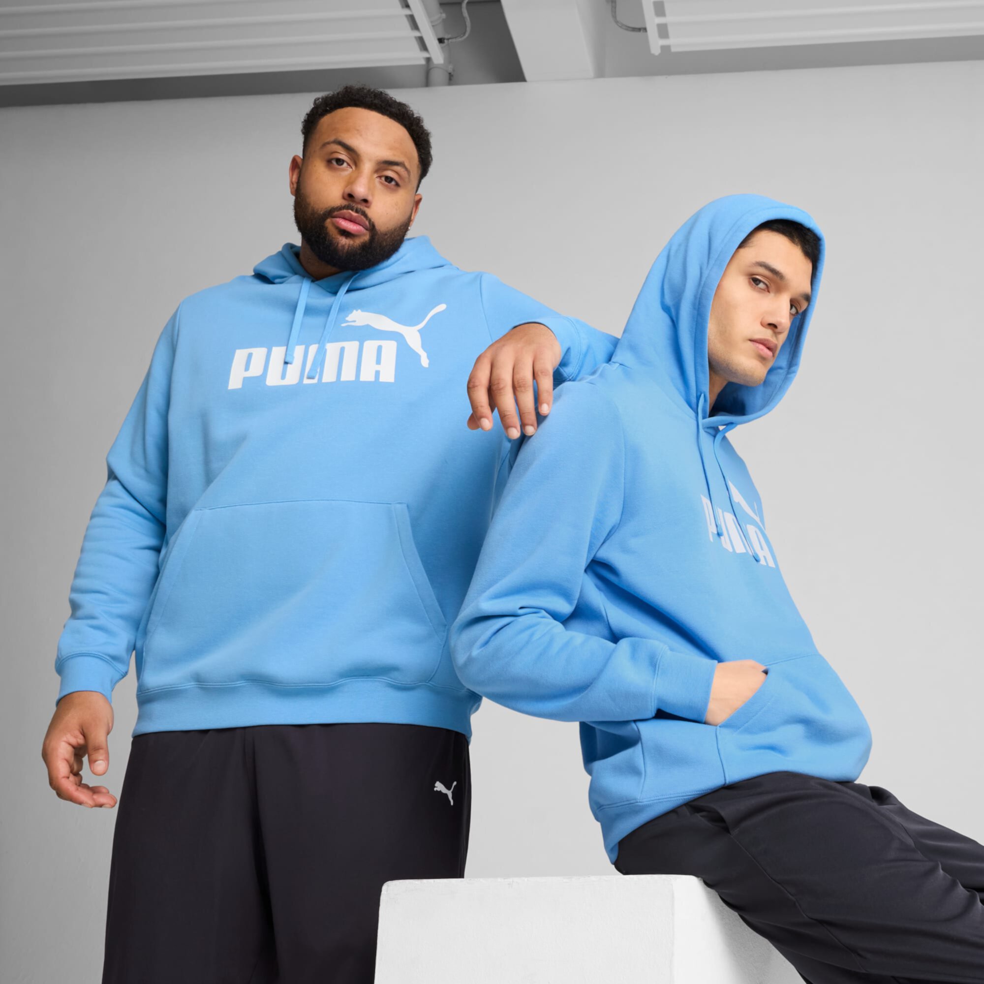 Худи PUMA Essentials с вышитым логотипом No. 1, флисовый, на длинный рукав Puma