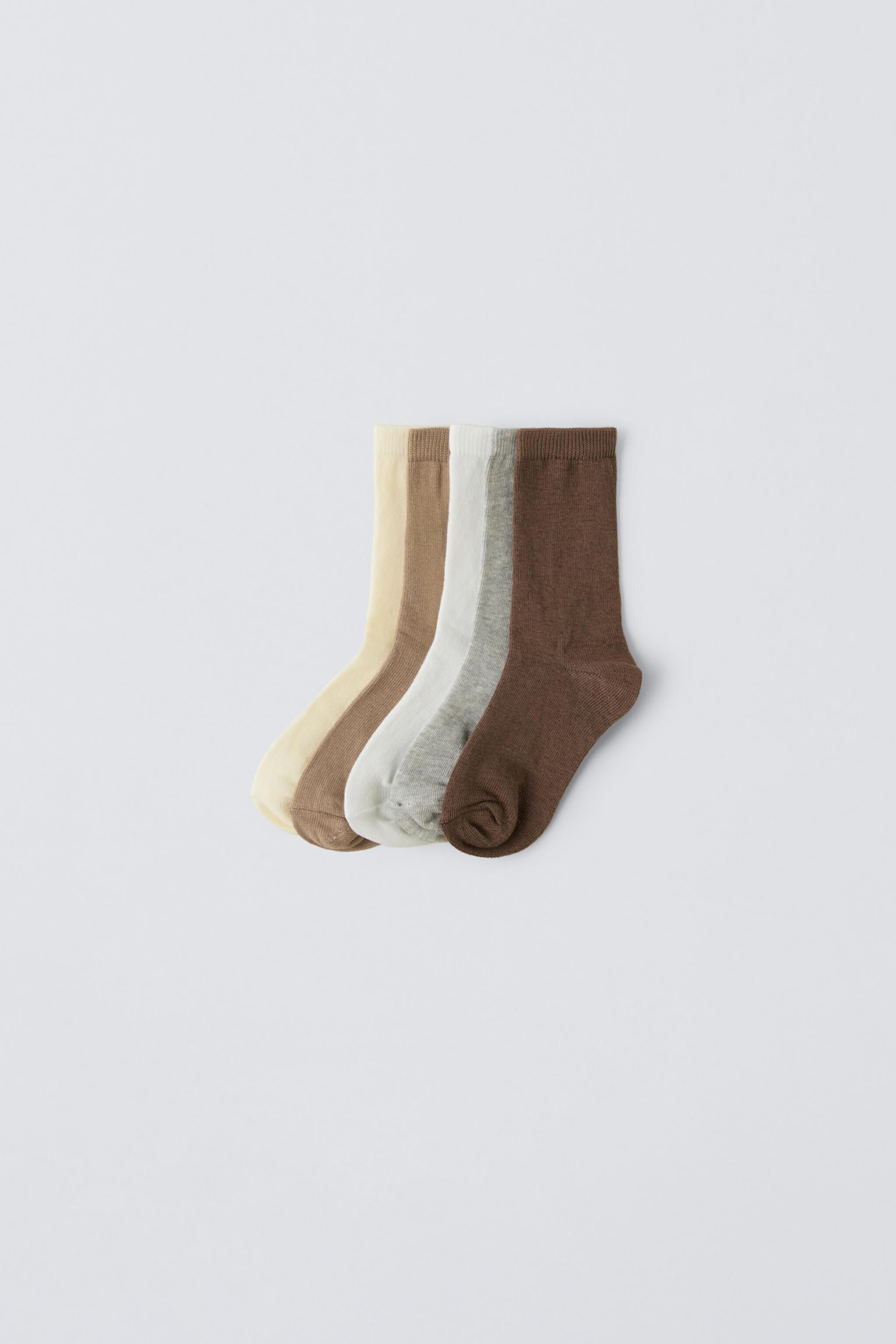 FIVE-PACK OF BASIC SOCKS Zara