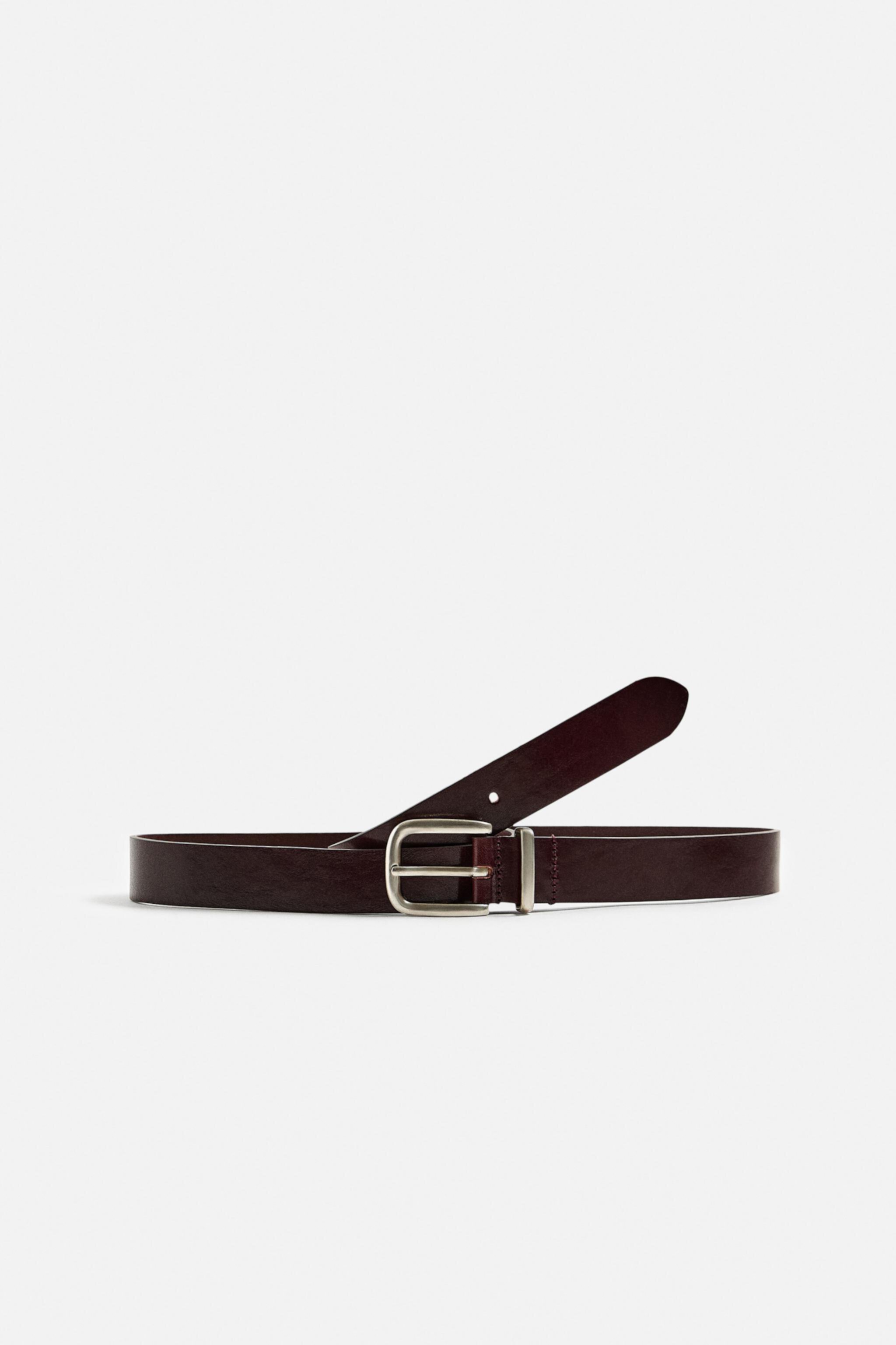 LEATHER BELT Zara