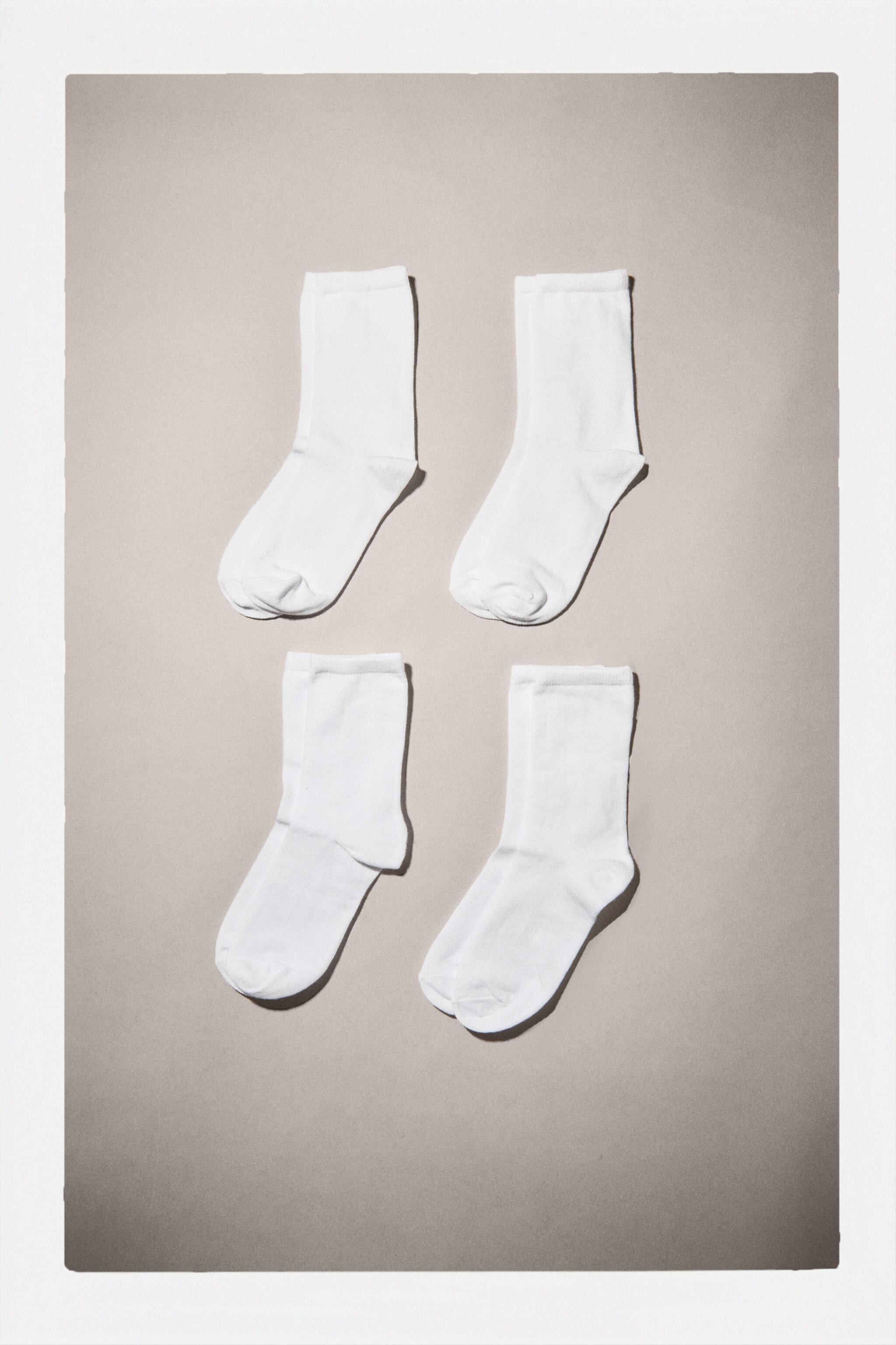 FOUR-PACK OF LONG SOCKS Zara