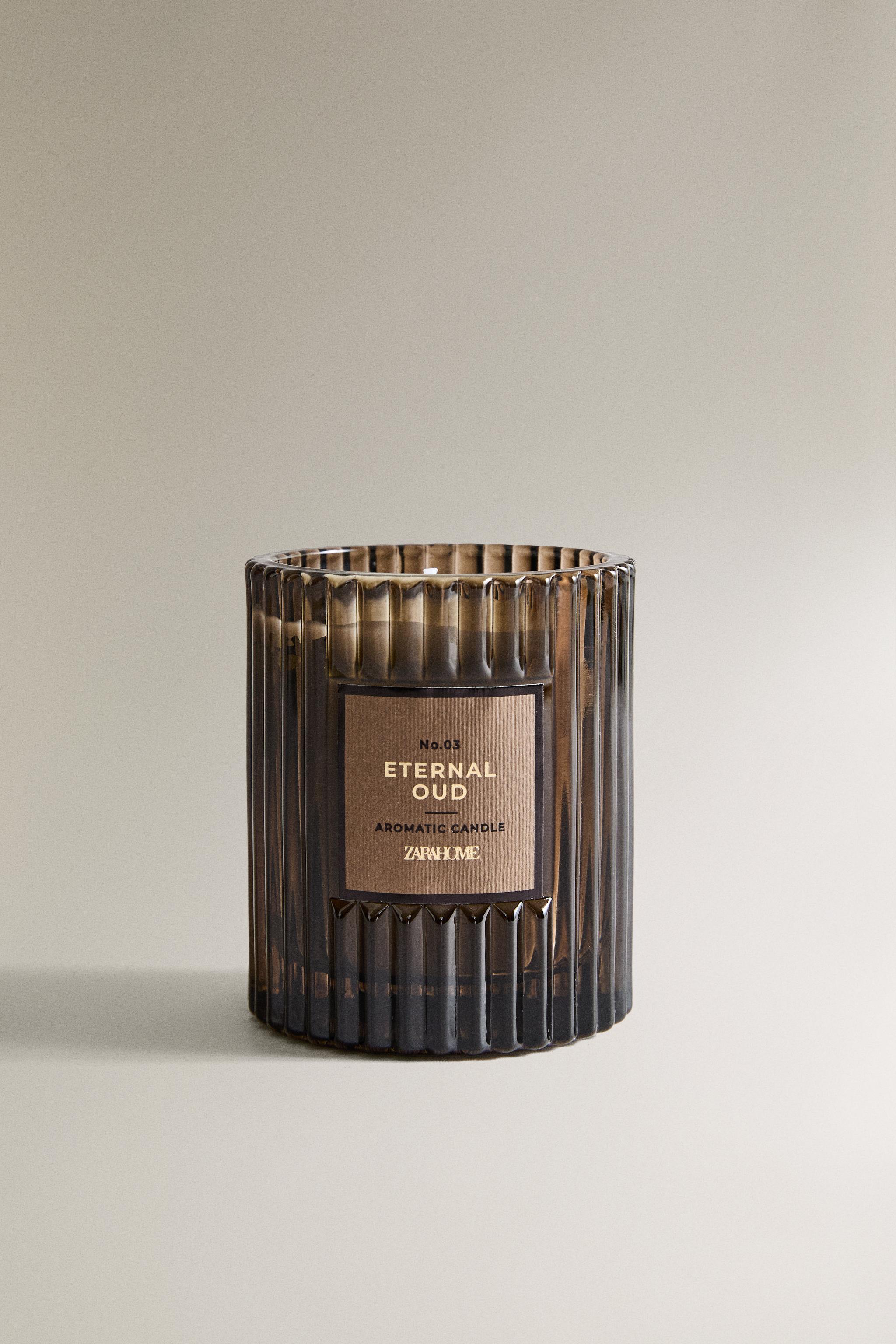 (175 G) ETERNAL OUD SCENTED CANDLE Zara Home