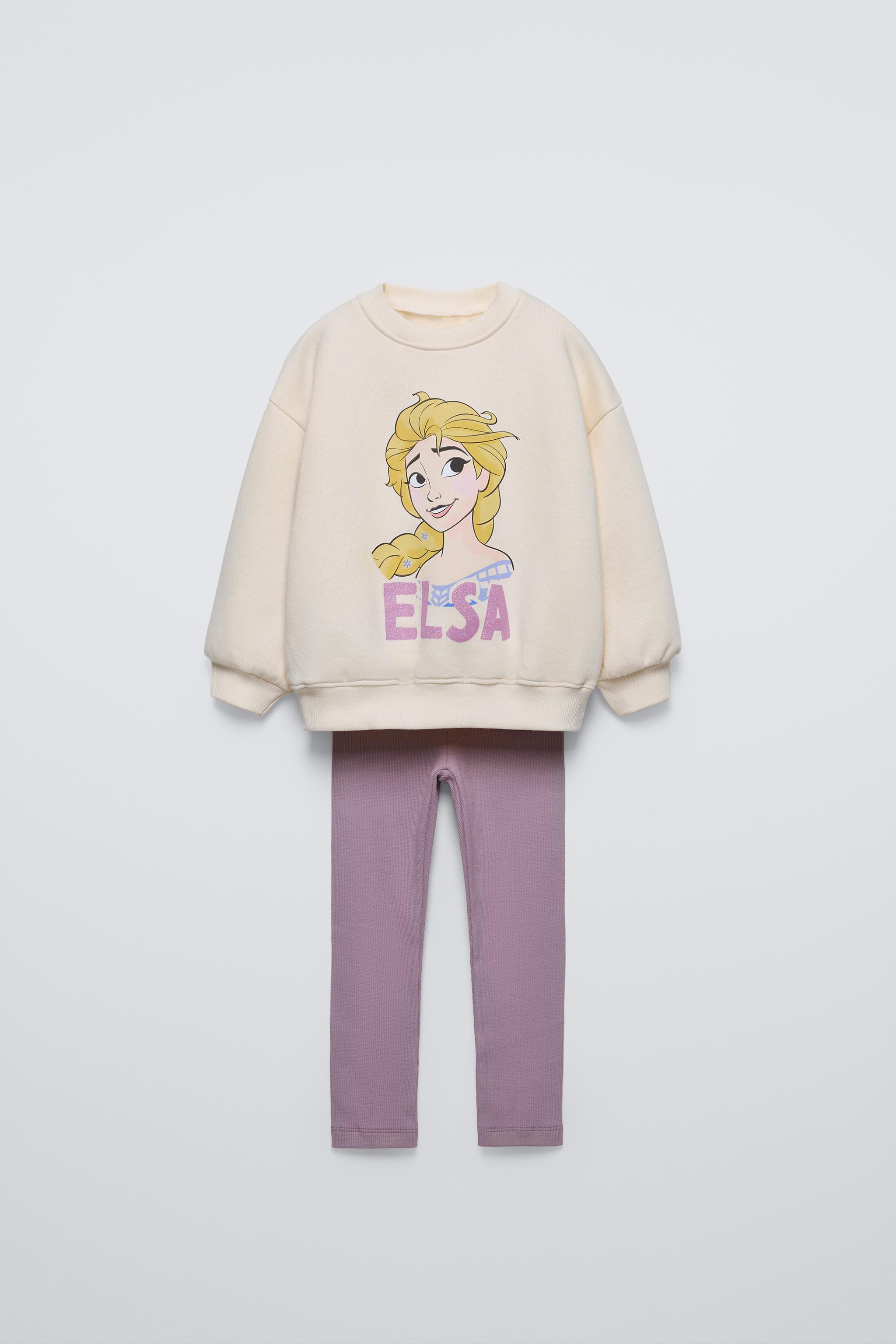 ELSA FROZEN © DISNEY SWEATSHIRT AND LEGGINGS SET Zara