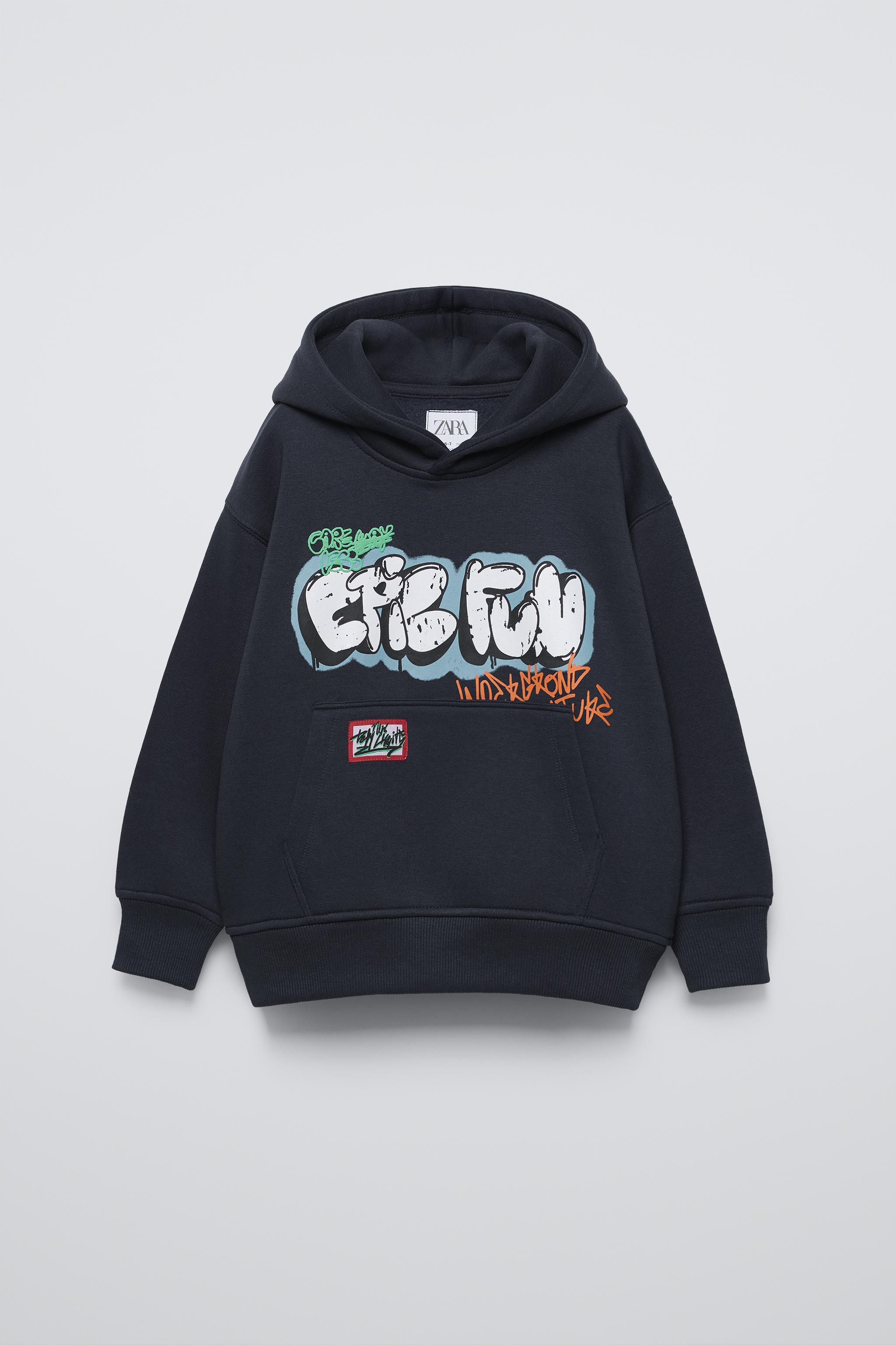 GRAFFITI HOODIE Zara