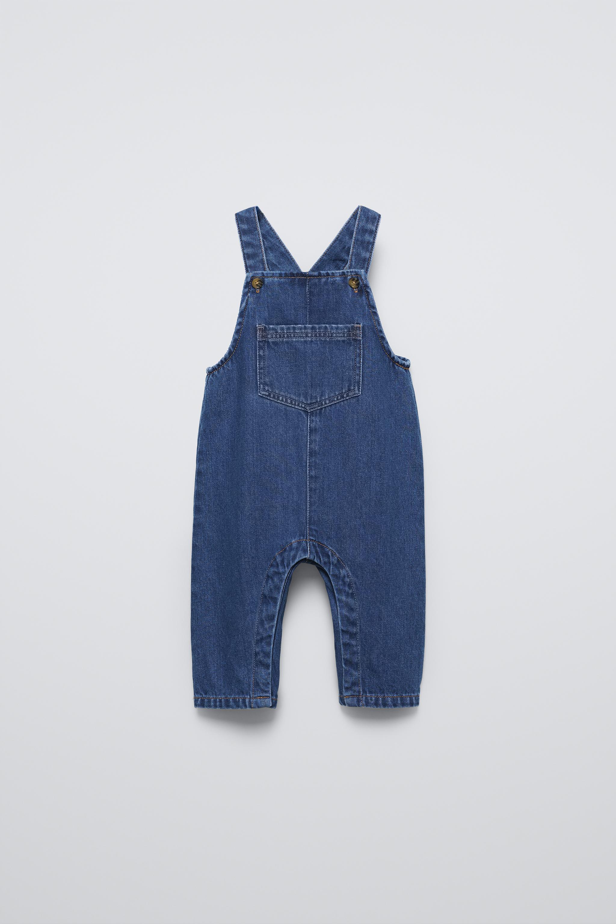 DENIM POCKET OVERALLS Zara