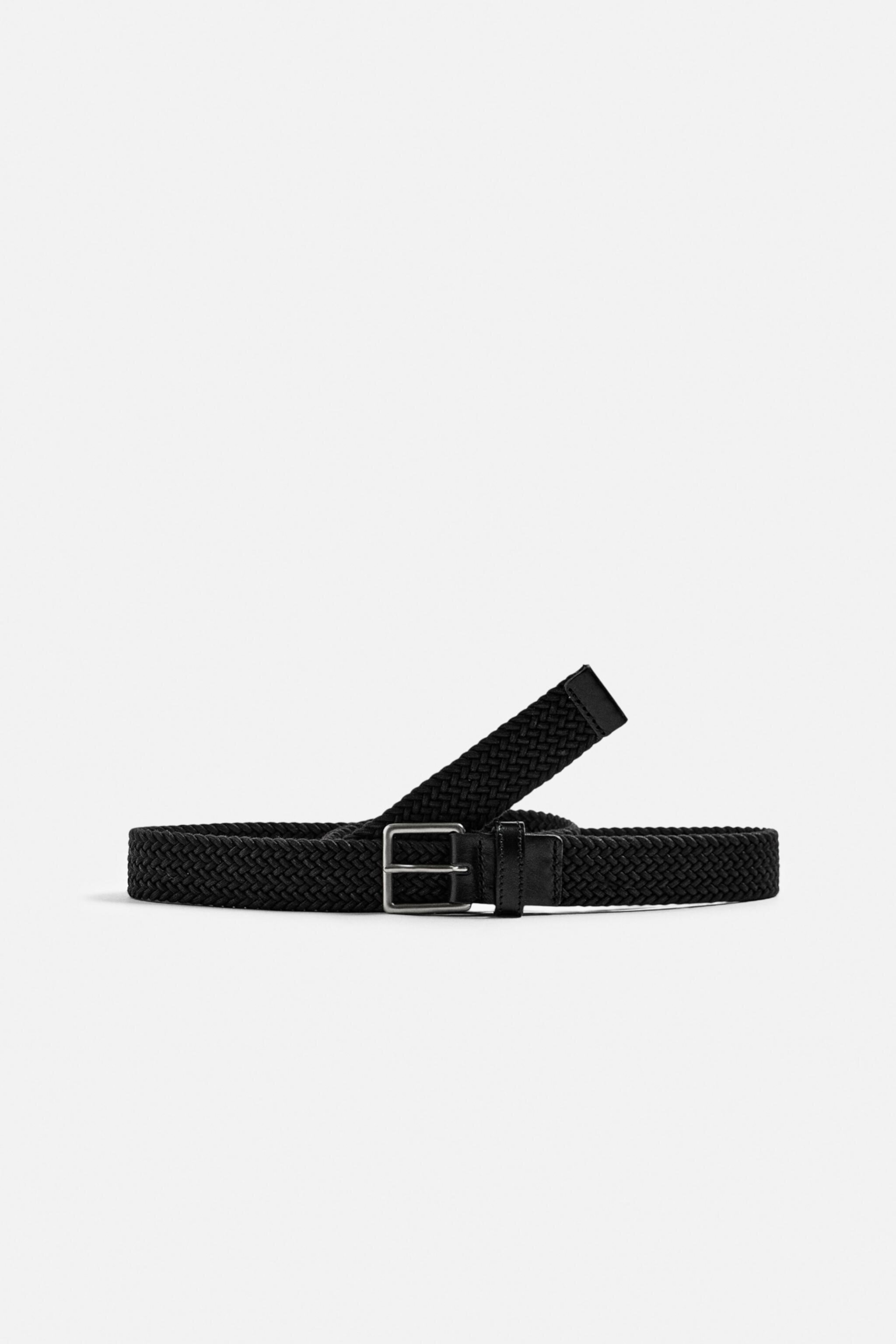 WOVEN STRETCH BELT Zara