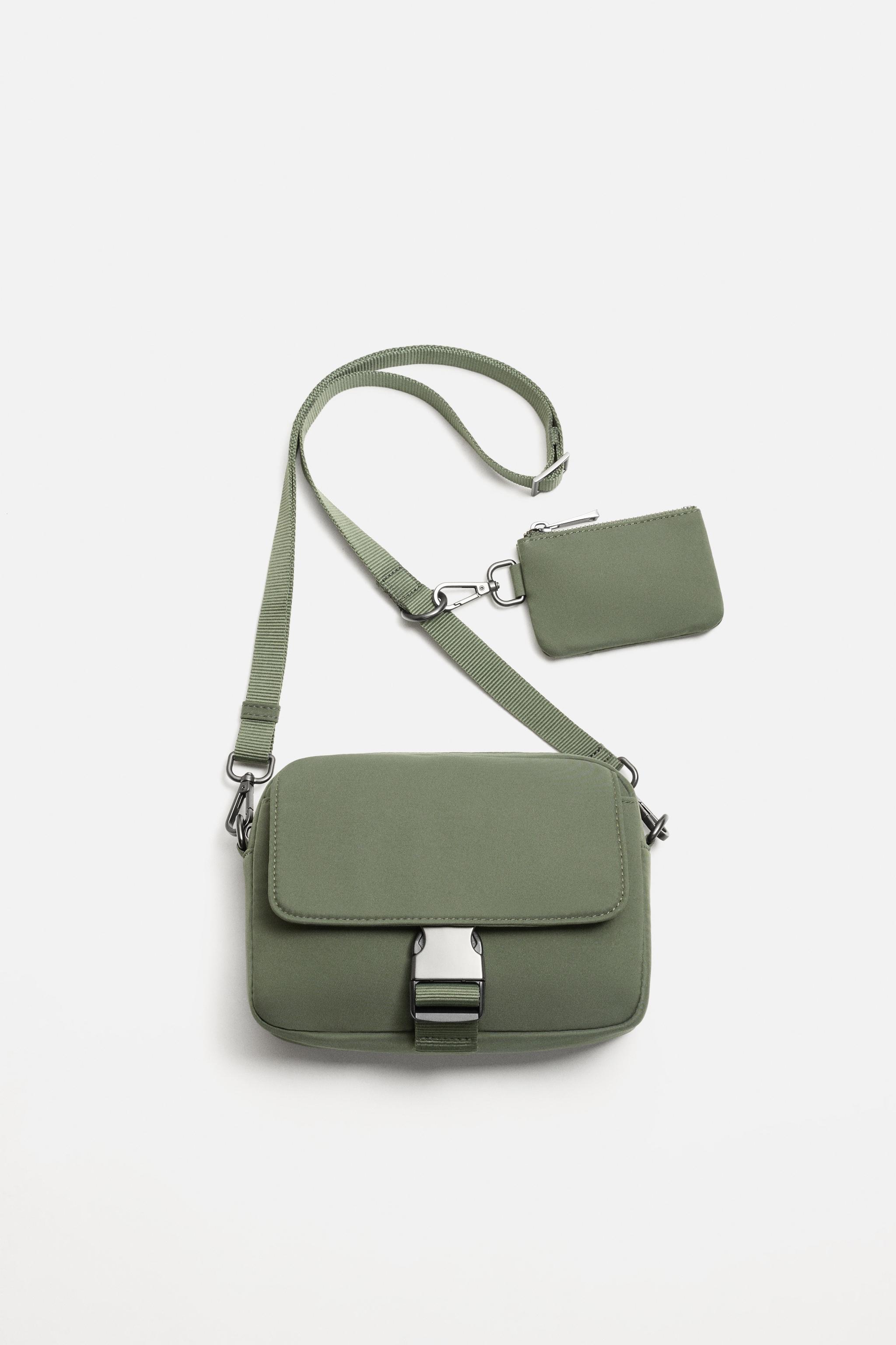 NYLON CROSSBODY BAG Zara