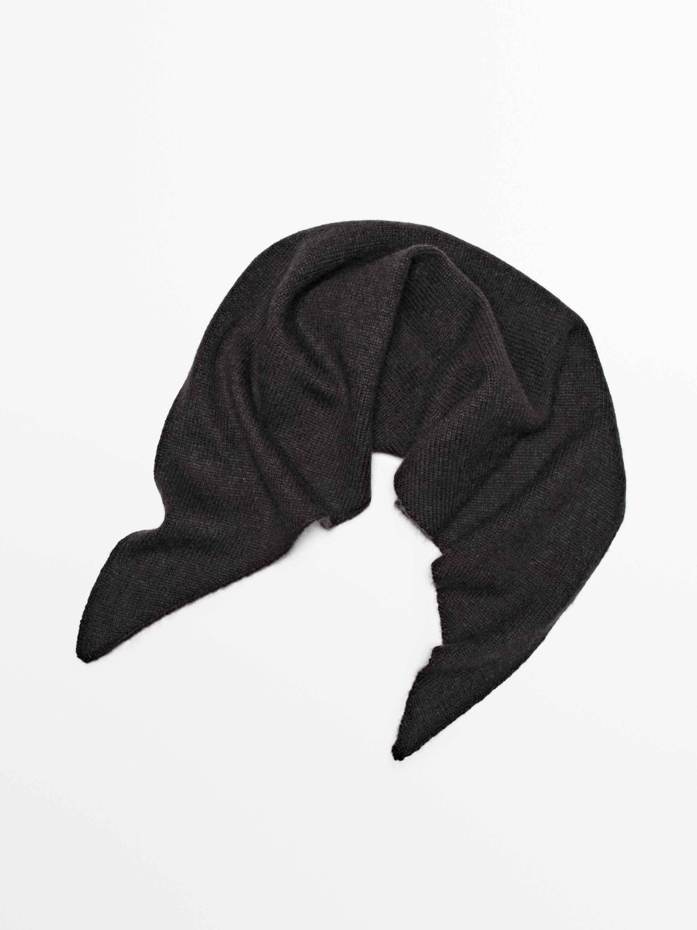 100% cashmere bandana Massimo Dutti