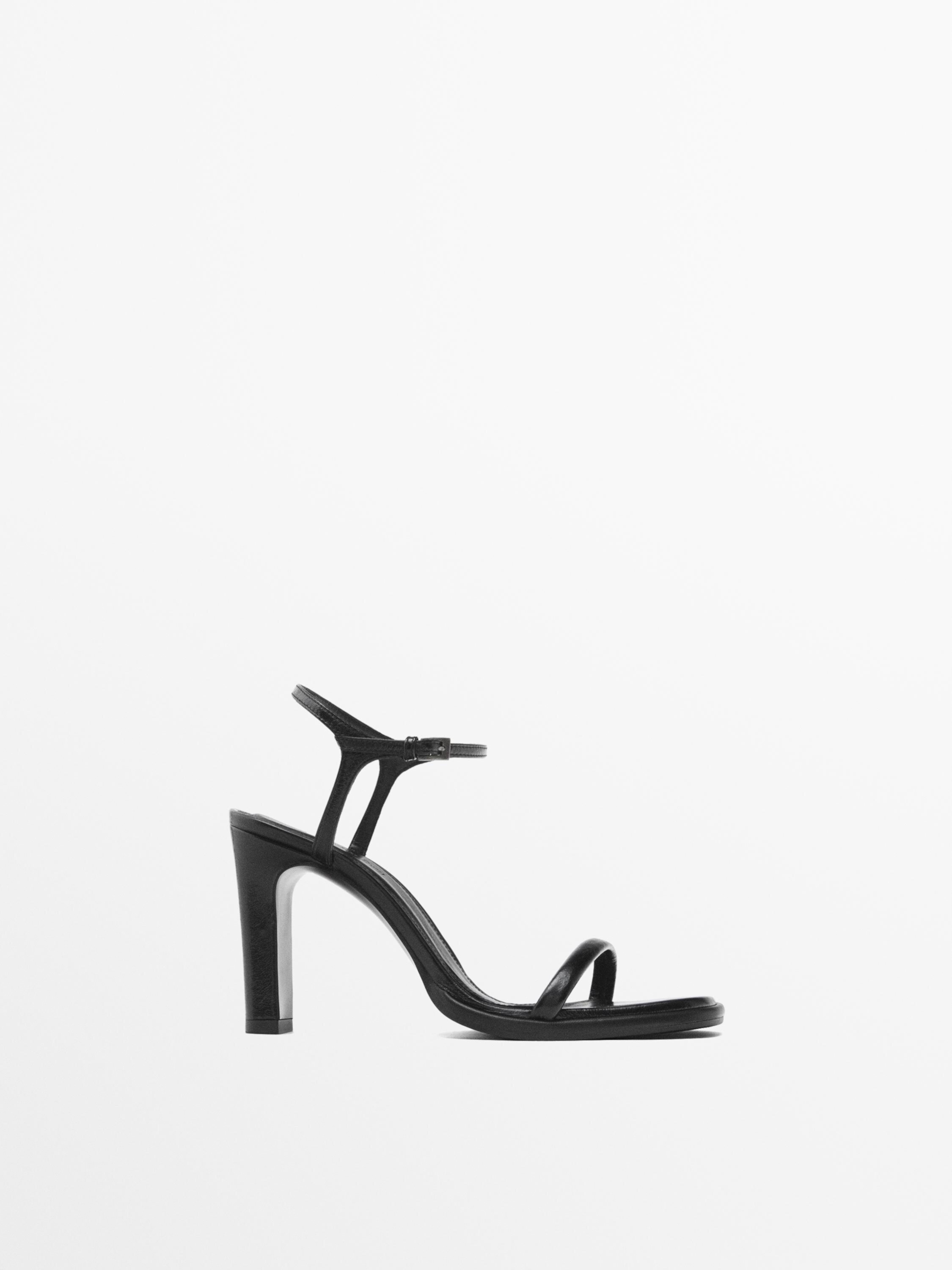 Mid-heel sandals Massimo Dutti