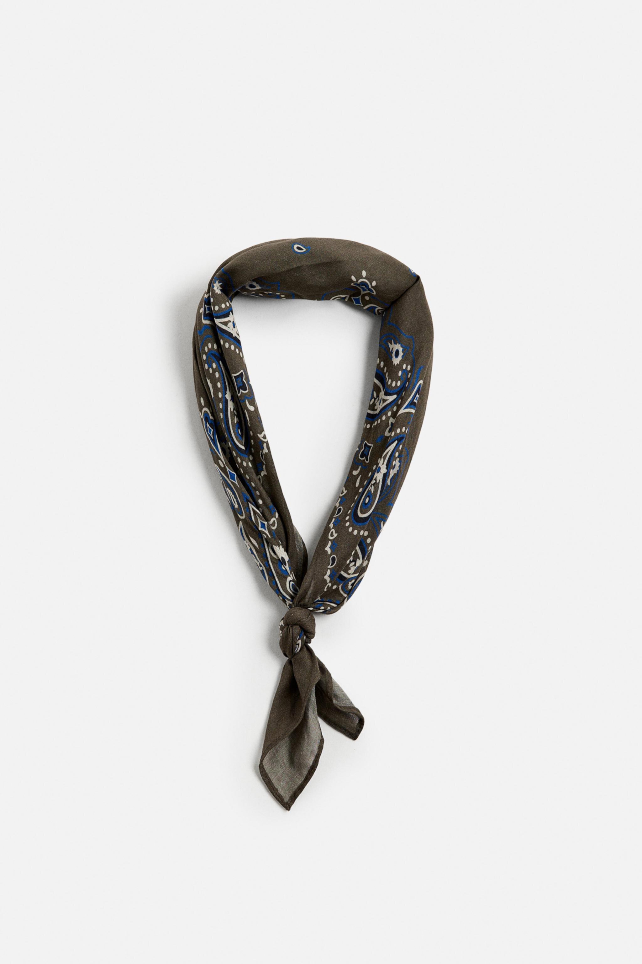 PAISLEY PRINT BANDANA Zara