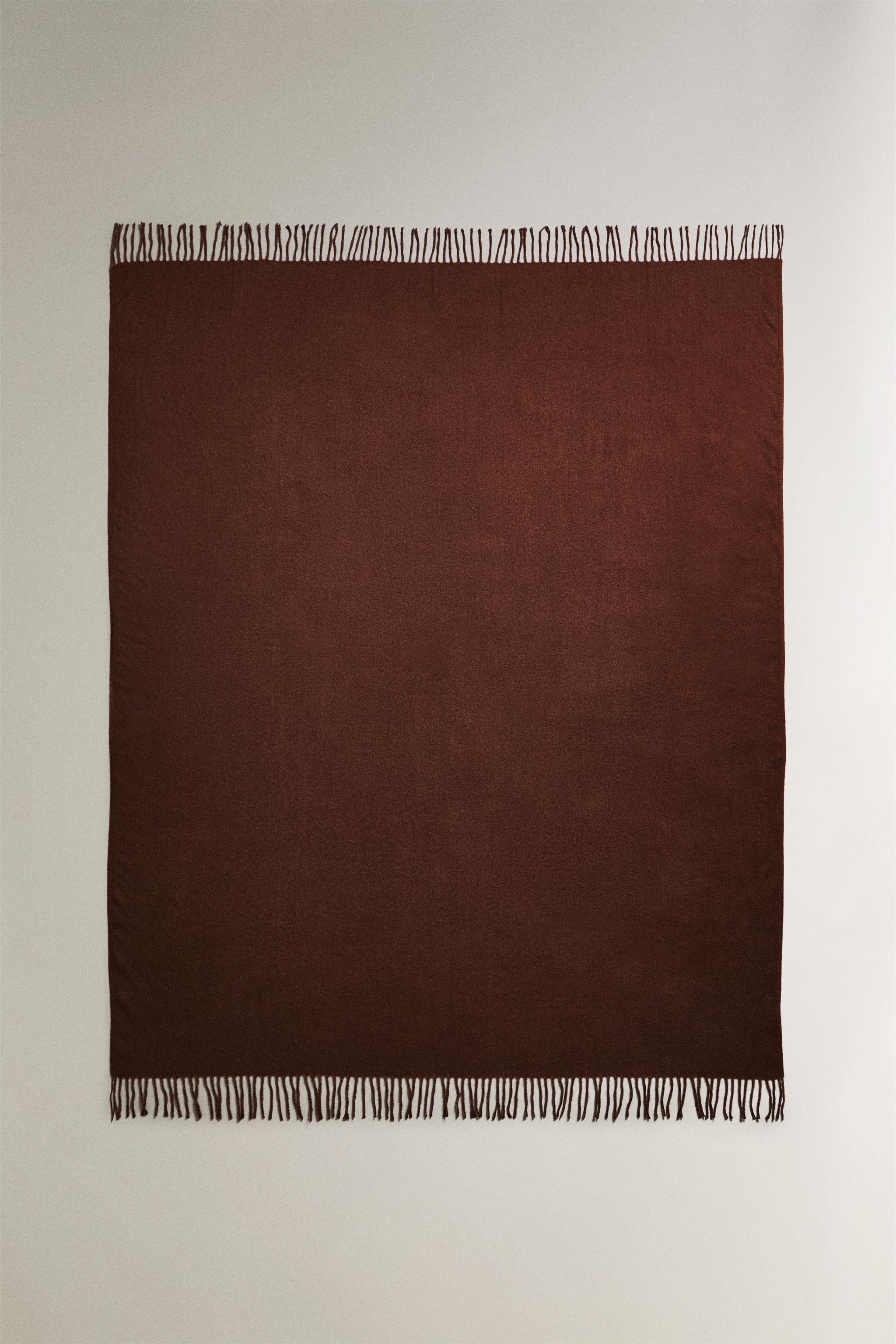 FRINGED BLANKET Zara Home