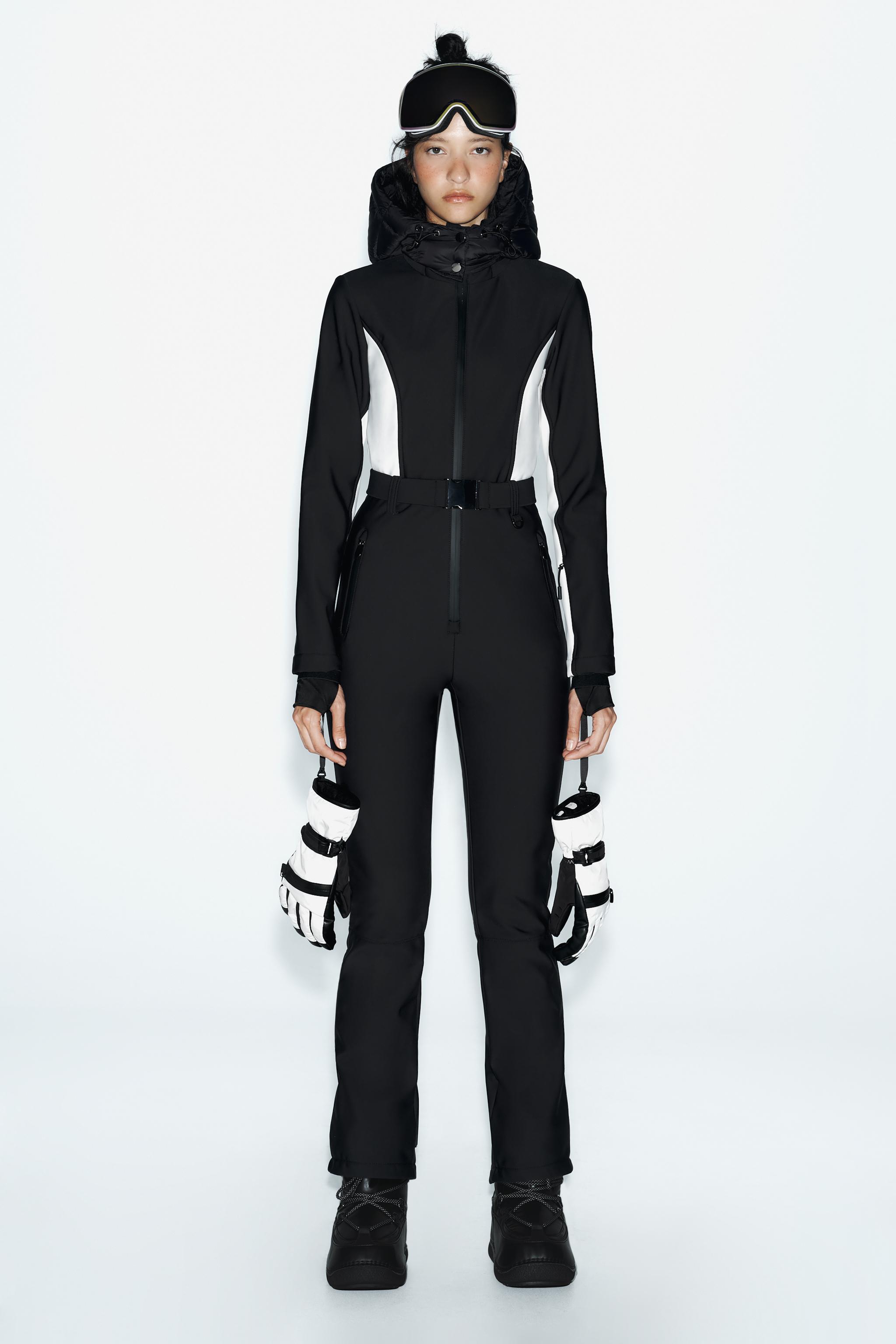 RECCO® TECHNOLOGY WATER RESISTANT AND WIND PROTECTION JUMPSUIT SKI COLLECTION ZARA