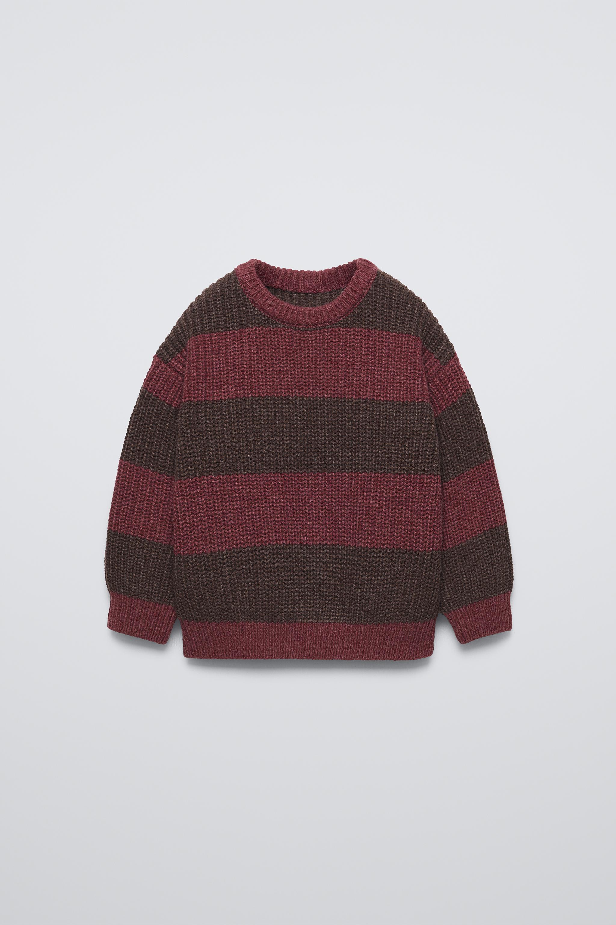 STRIPED KNIT SWEATER Zara