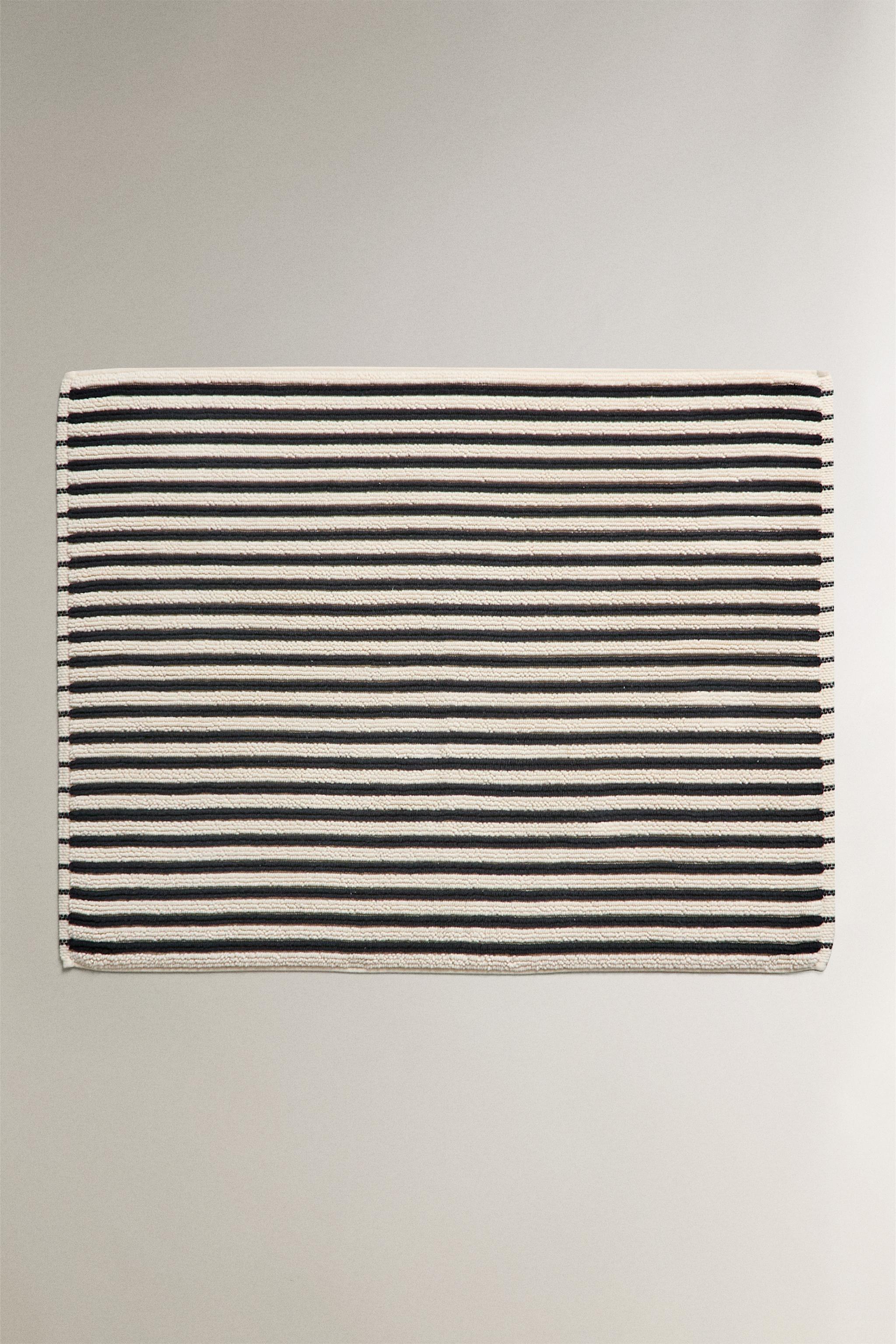 COLORED STRIPE BATH MAT Zara Home