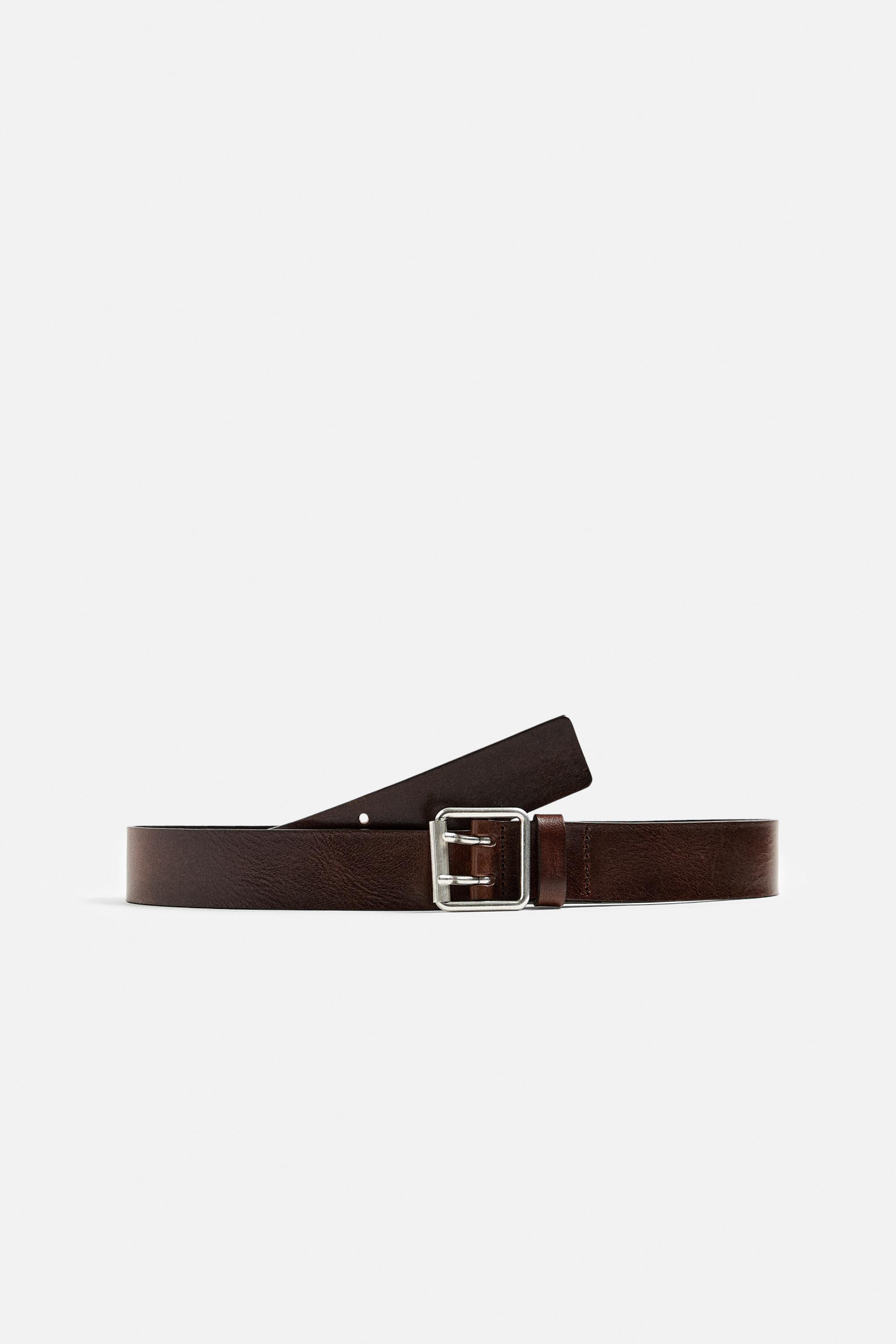 LEATHER BELT Zara