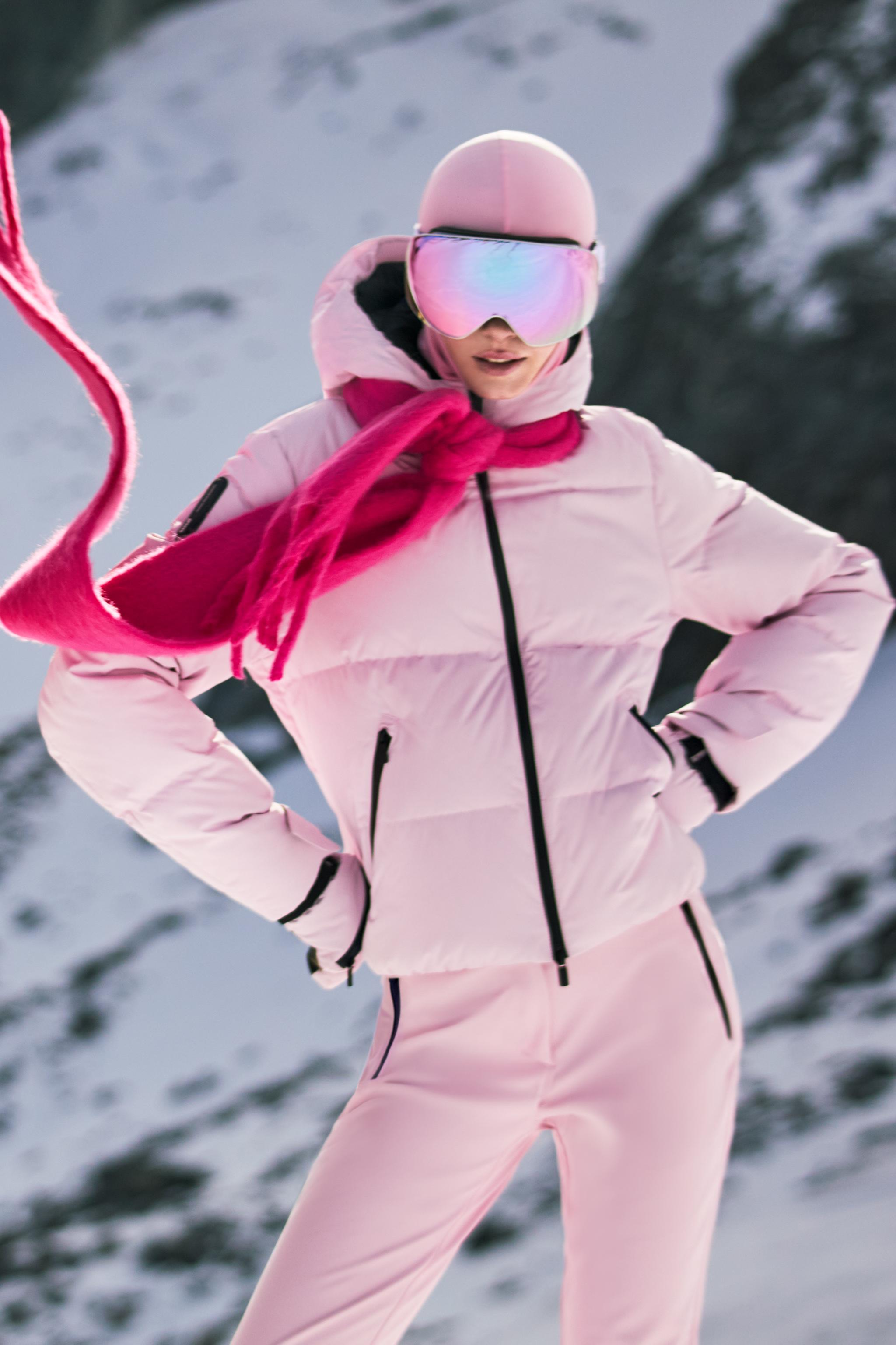 RECCO® TECHNOLOGY WATER RESISTANT AND WIND PROTECTION FLARED PANTS SKI COLLECTION ZARA