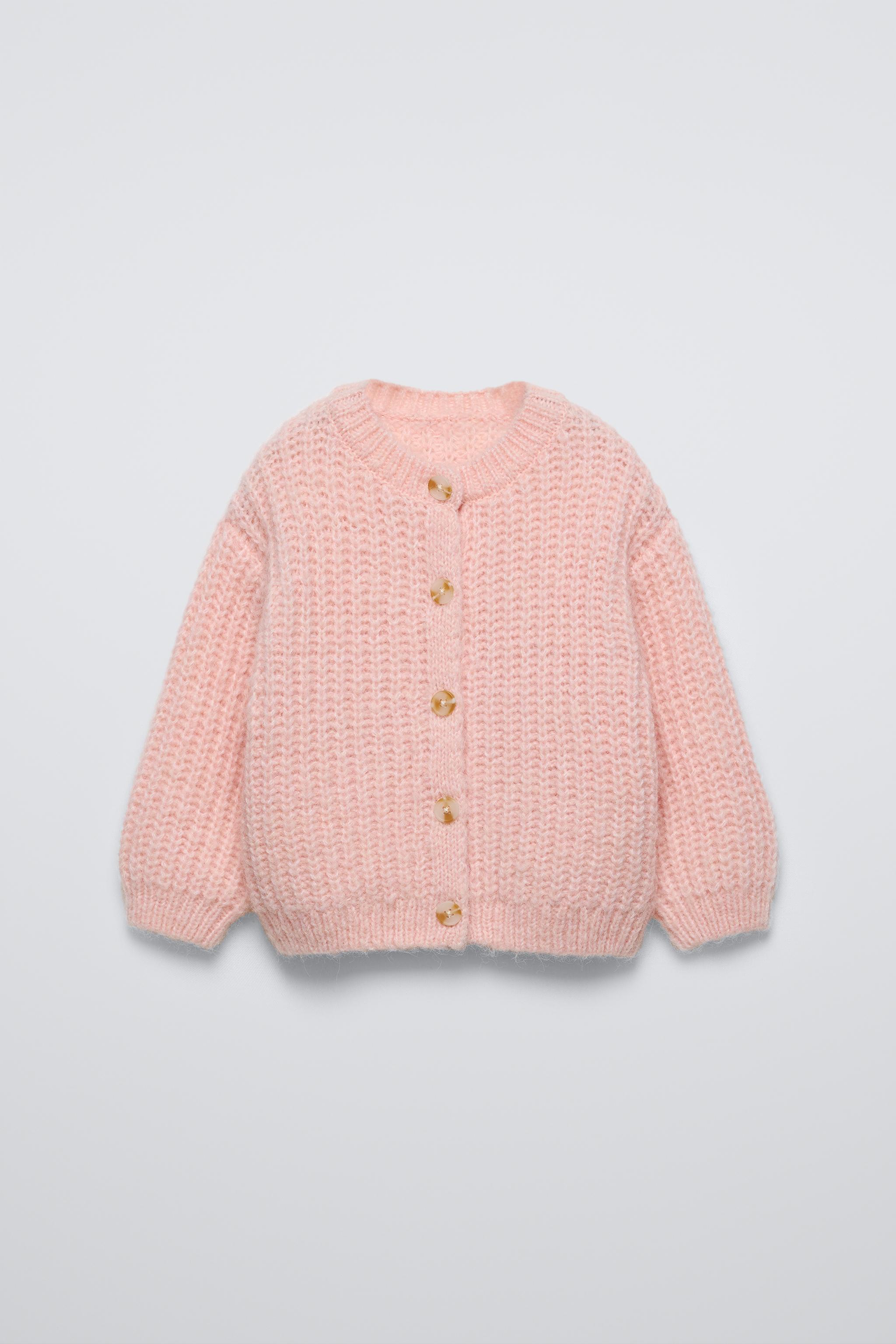 CHUNKY KNIT CARDIGAN Zara