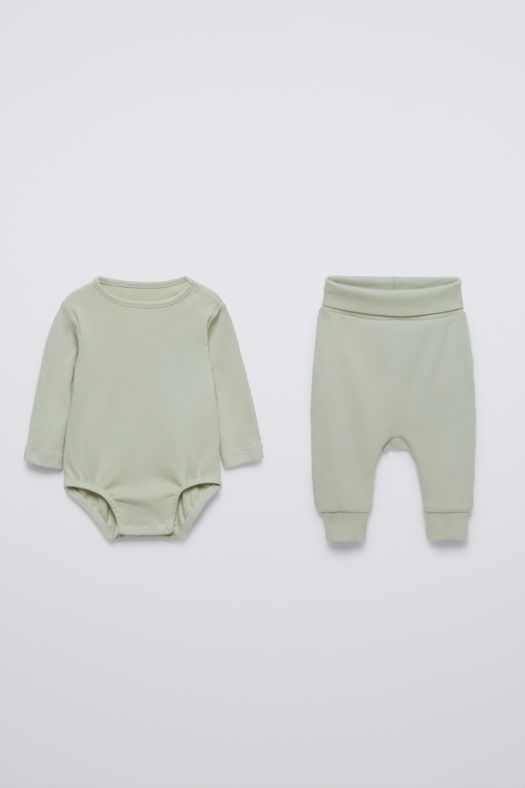 RIB BODYSUIT AND LEGGINGS PACK Zara