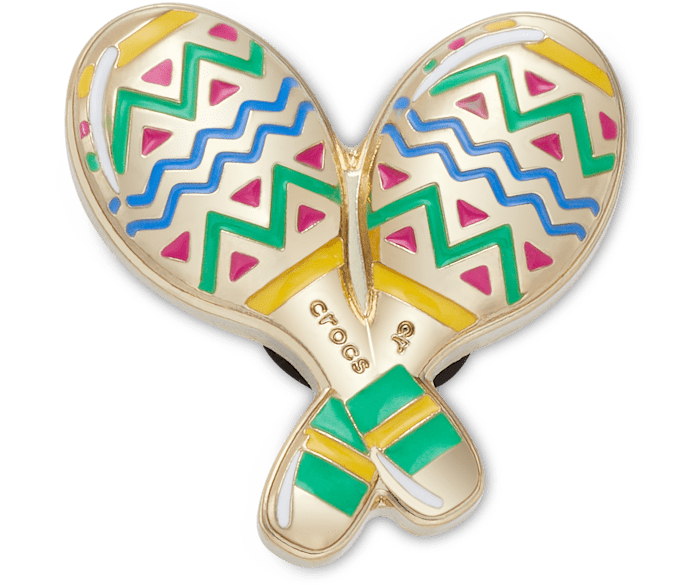 Carnival Maracas Jibbitz™ для обуви Crocs – яркий аксессуар для клогов и шлепок Crocs